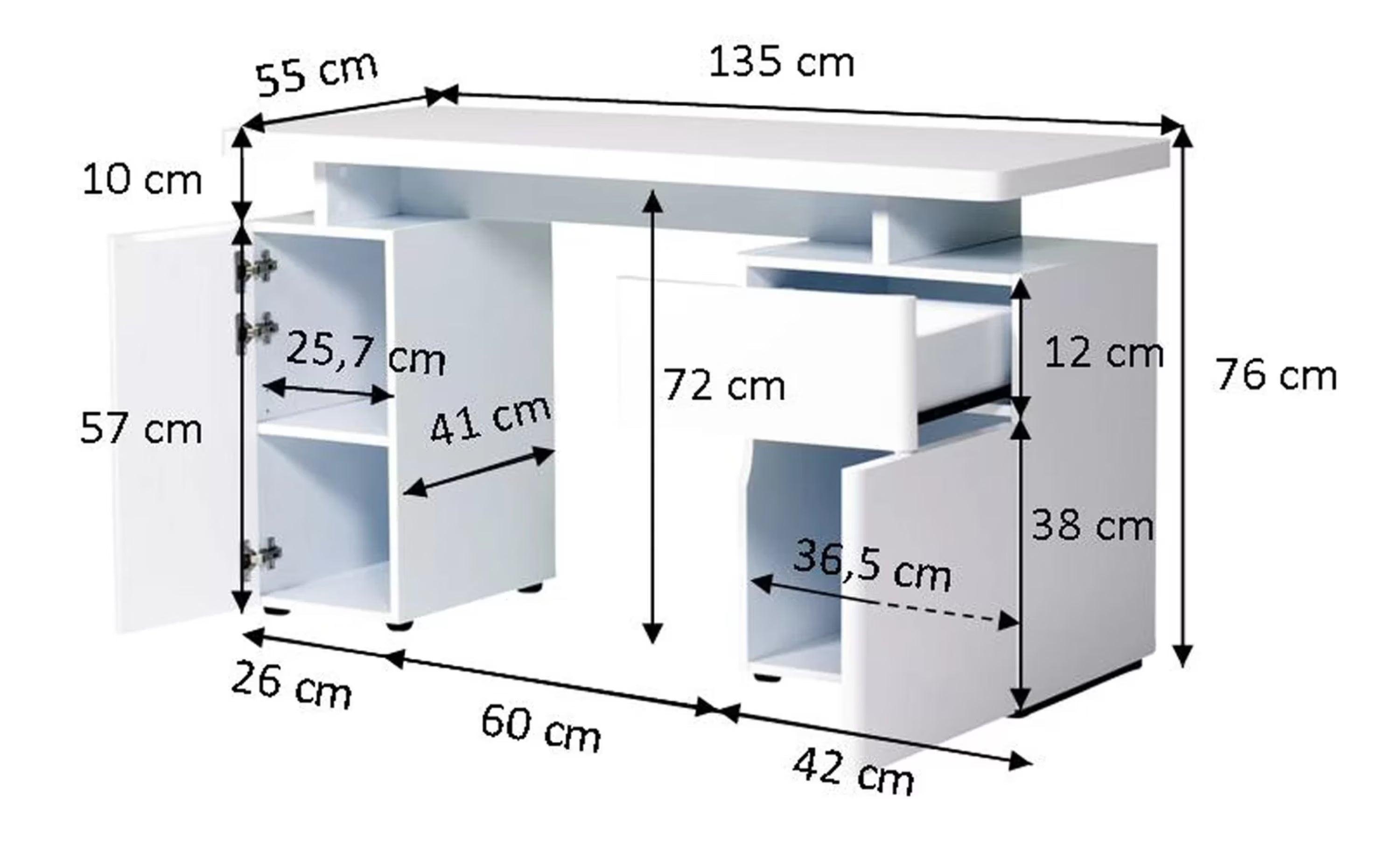 Evanda Computer Desk - YANDZ HOME