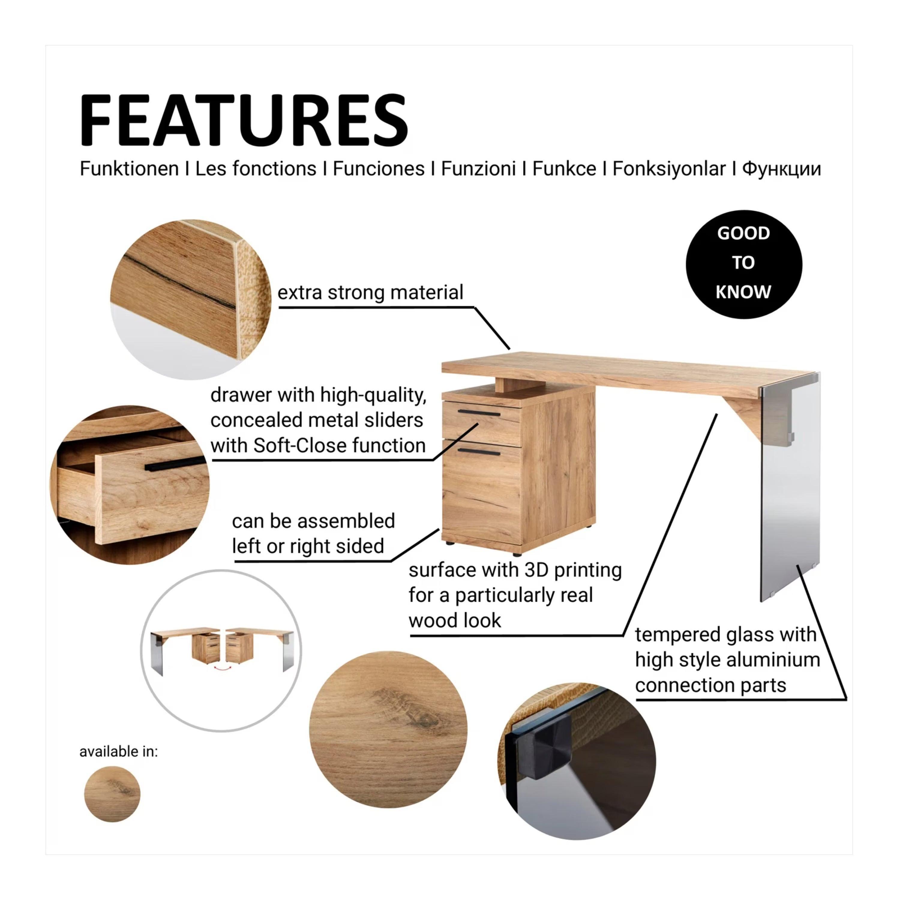 Watson computer Desk - YANDZ HOME