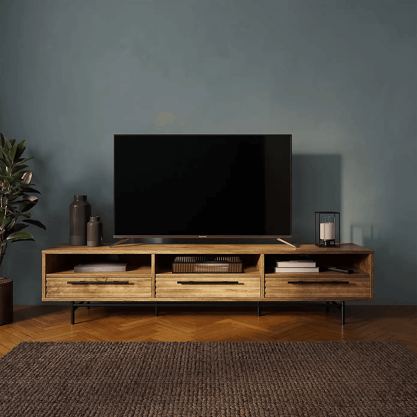 Elle Extra Wide TV unit for TVs up to 80" - YANDZ HOME
