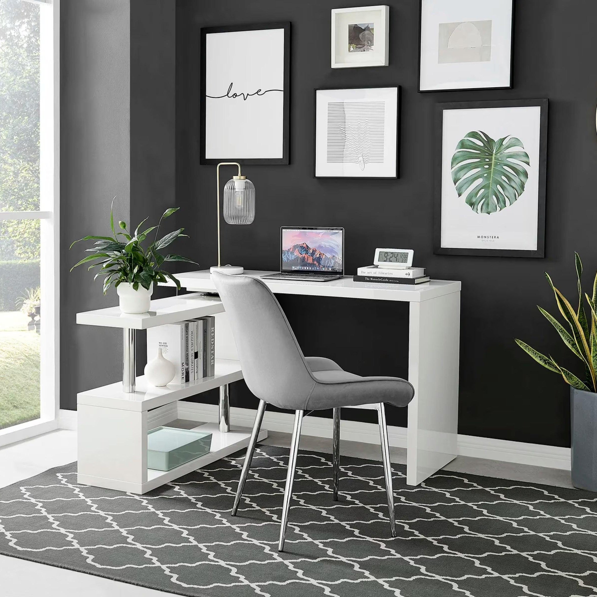 Yandz Executive Reversible L-shaped Desk - YANDZ HOME