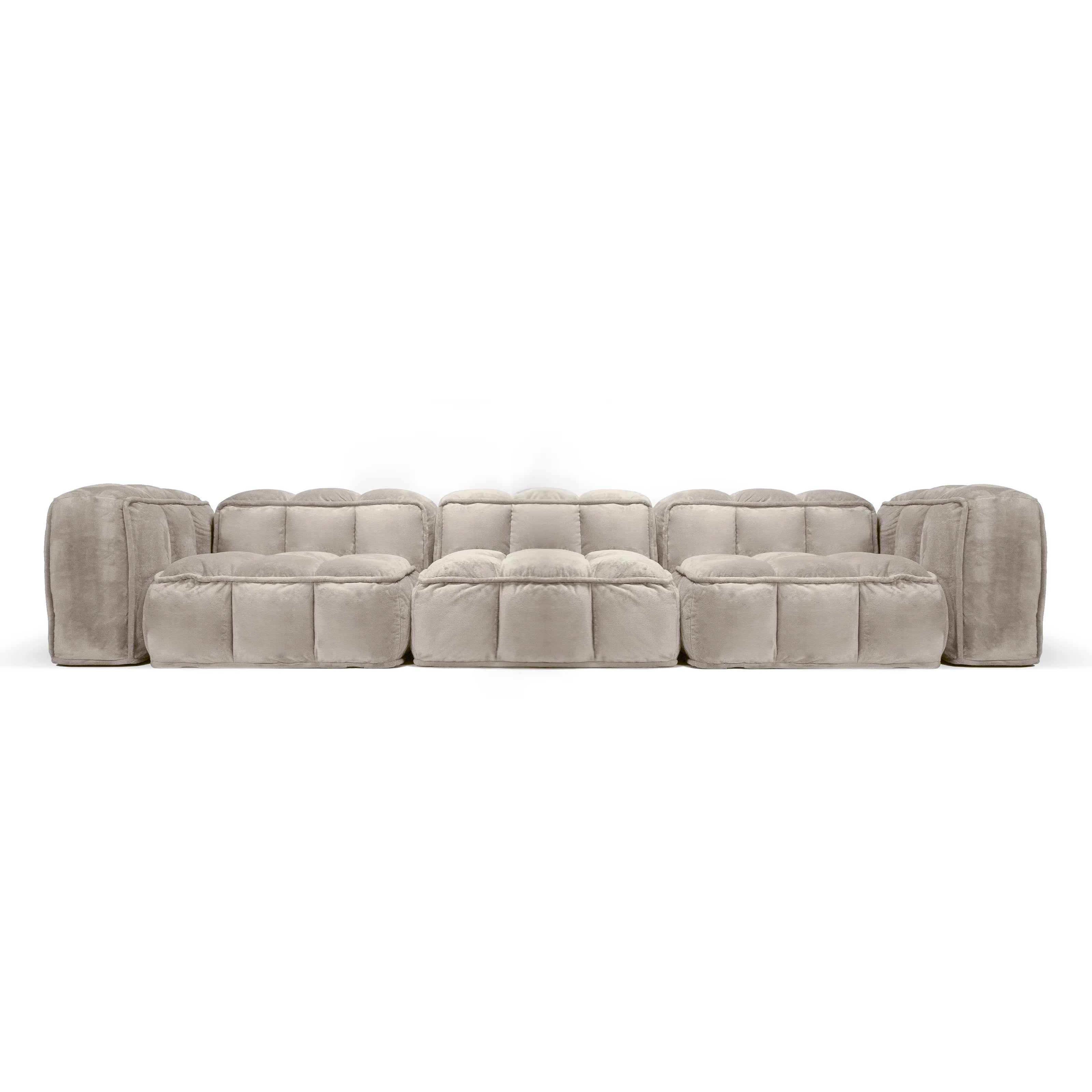 Malbec Modular Sofa – 6-Seater with High Arms