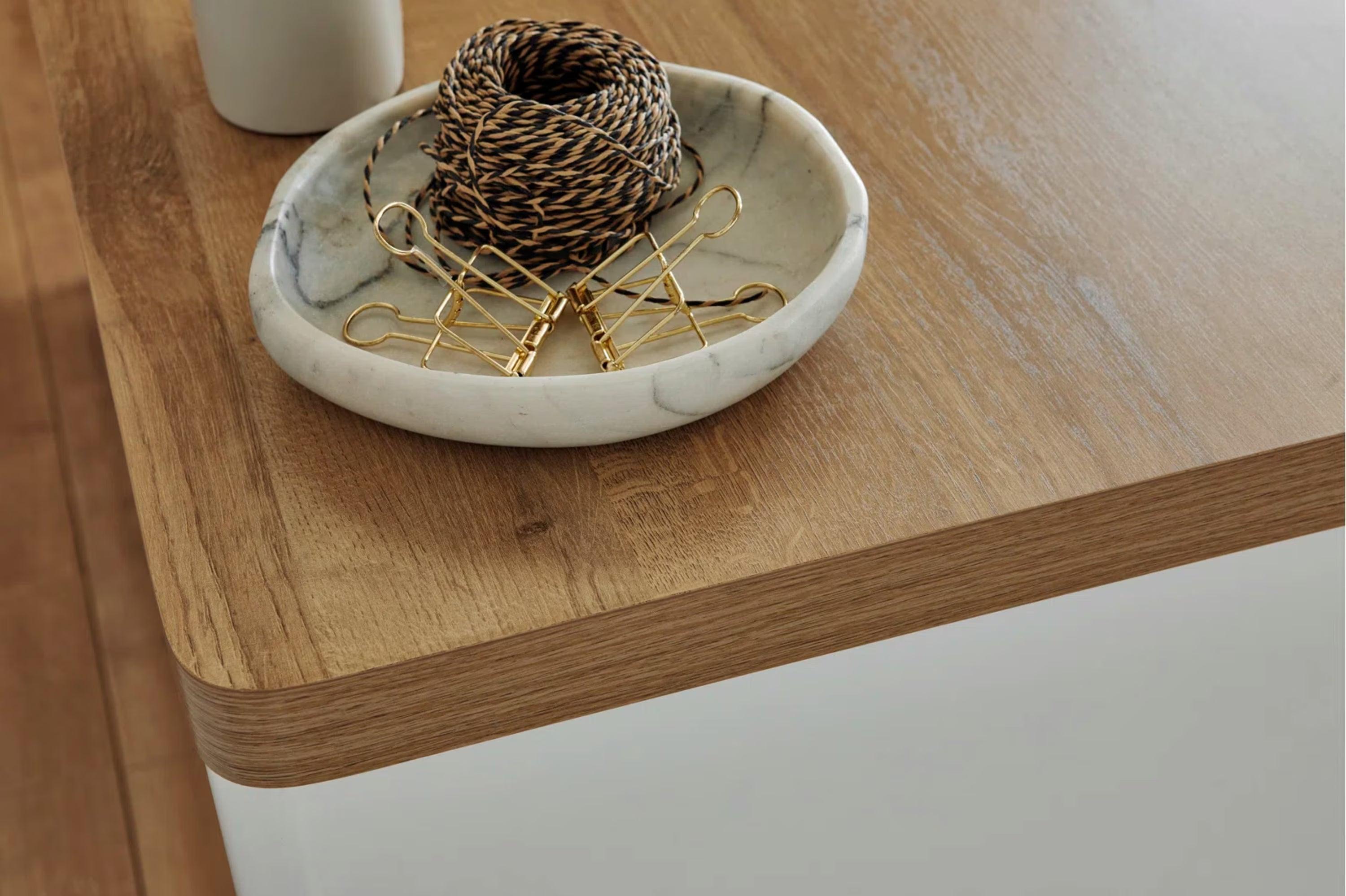 Eleanor L-shaped computer Desk - YANDZ HOME