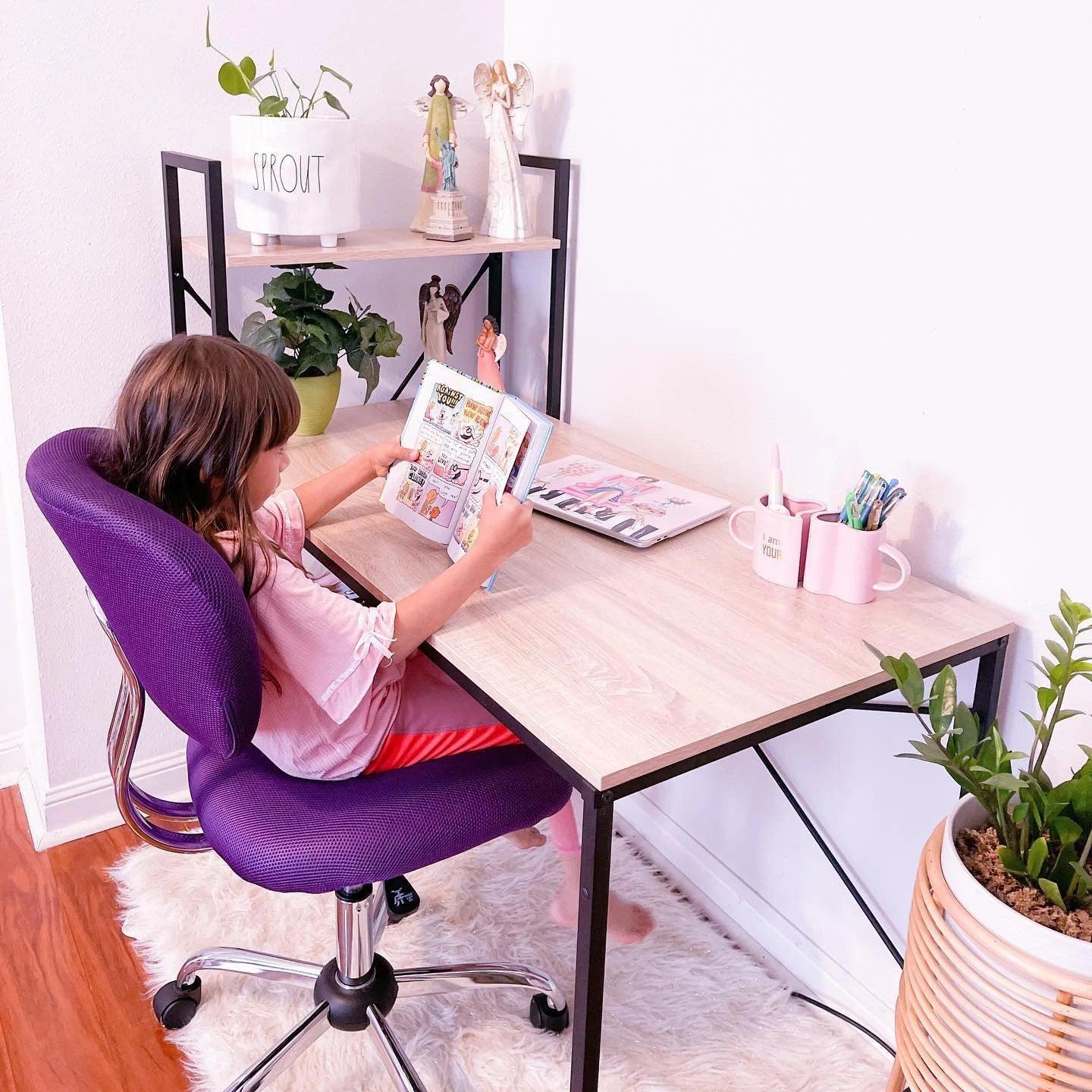 Brianna Computer Corner Desk - YANDZ HOME