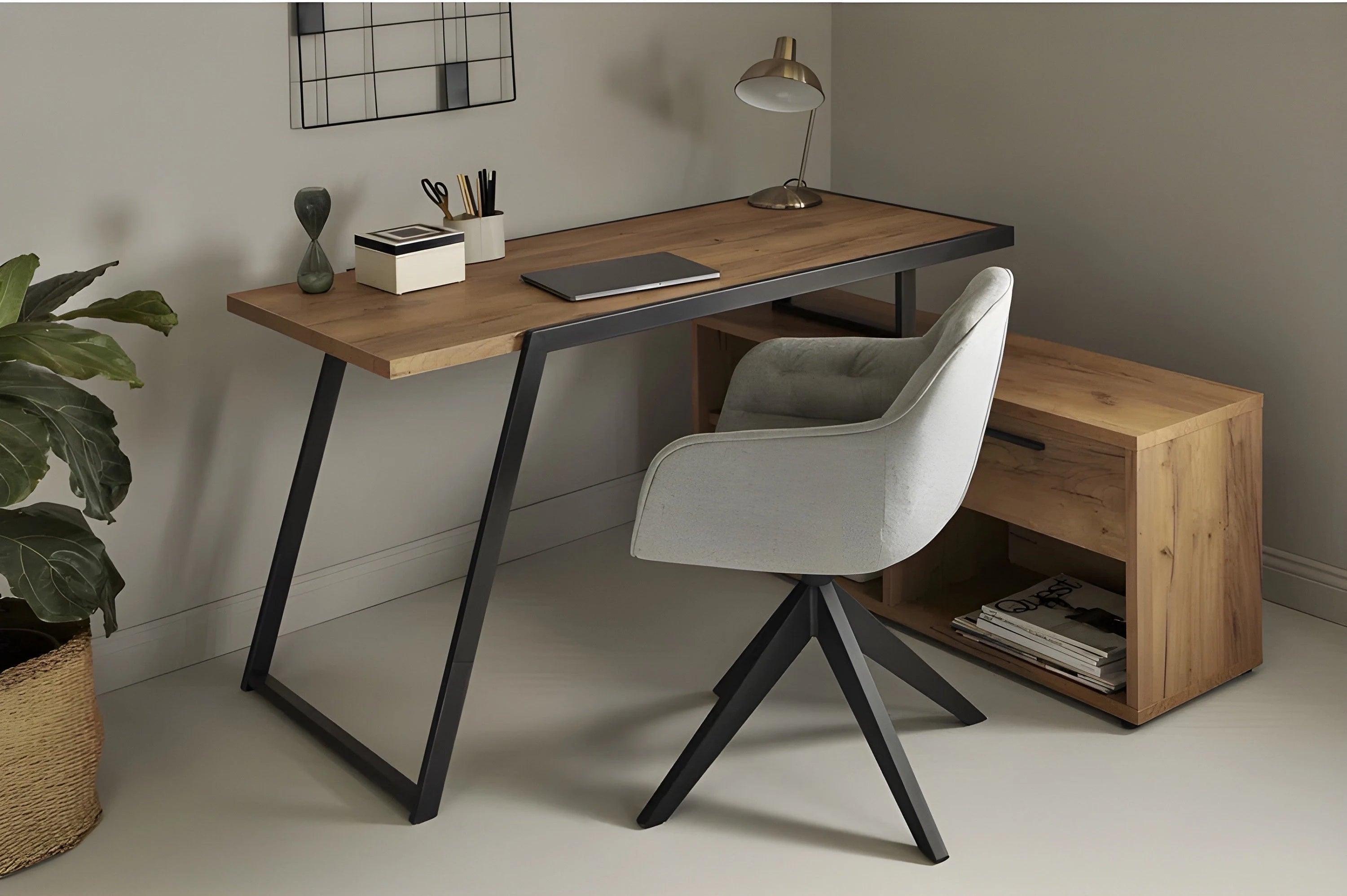 Erenda L-shaped desk - YANDZ HOME