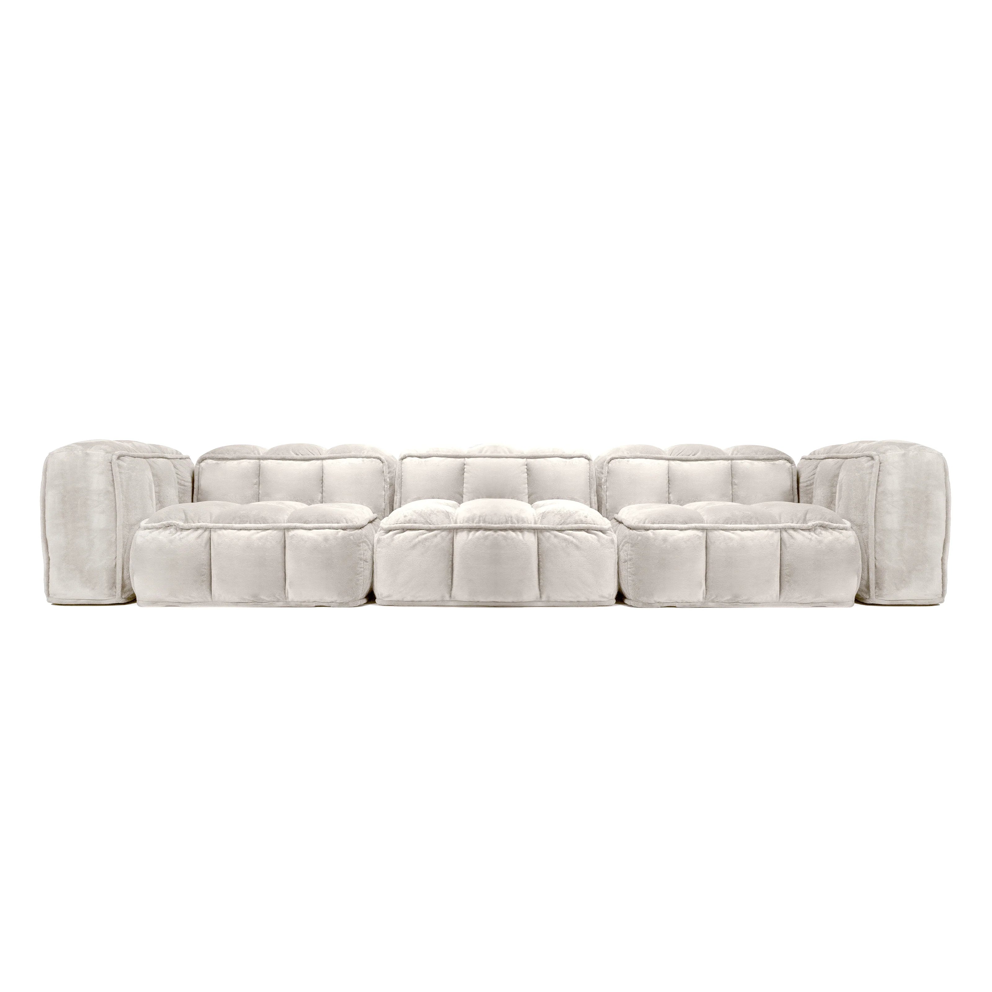 Malbec Modular Sofa – 6-Seater with High Arms