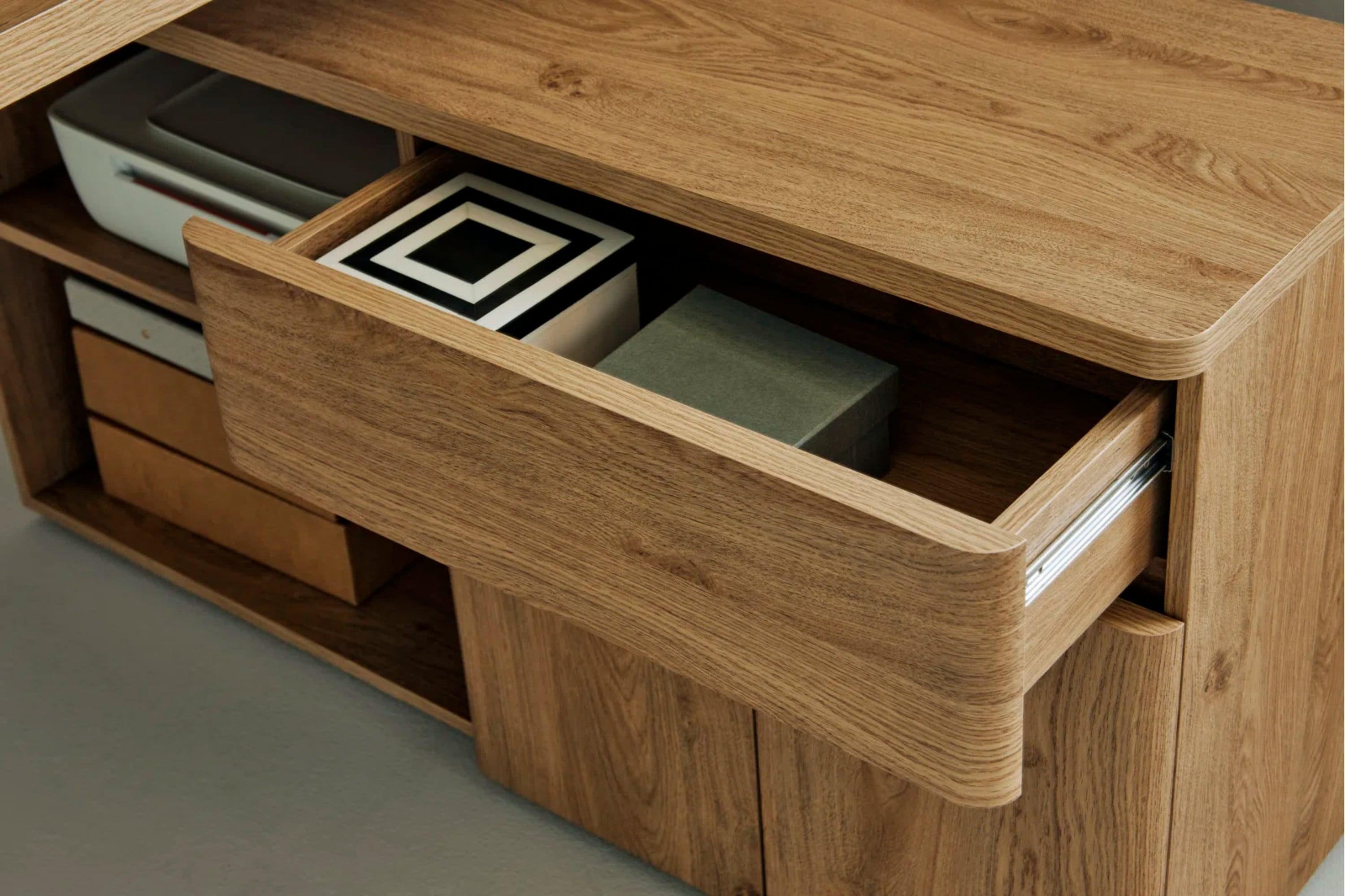 Eleanor L-shaped computer Desk - YANDZ HOME