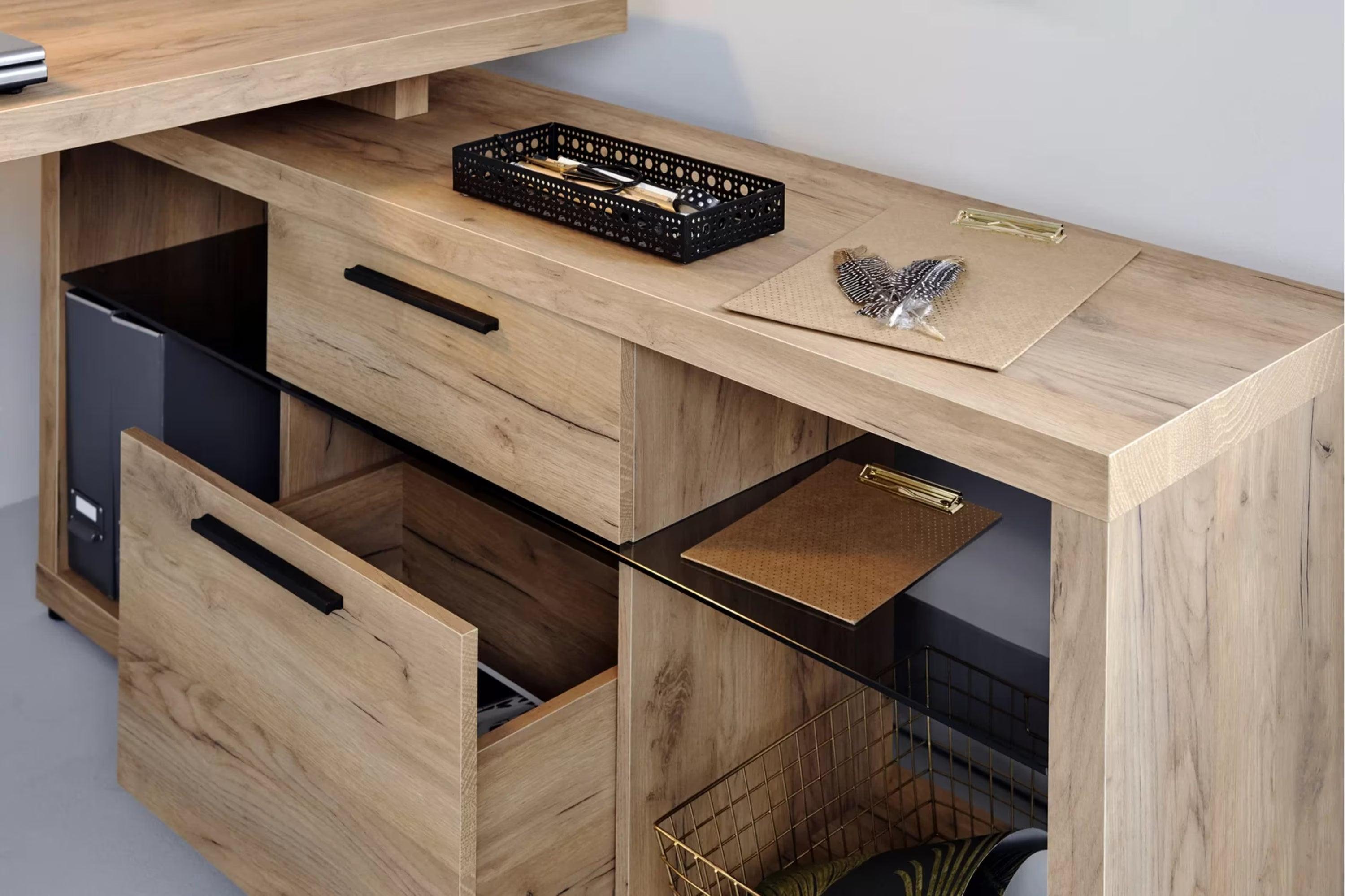 Watson L-shaped computer Desk - YANDZ HOME