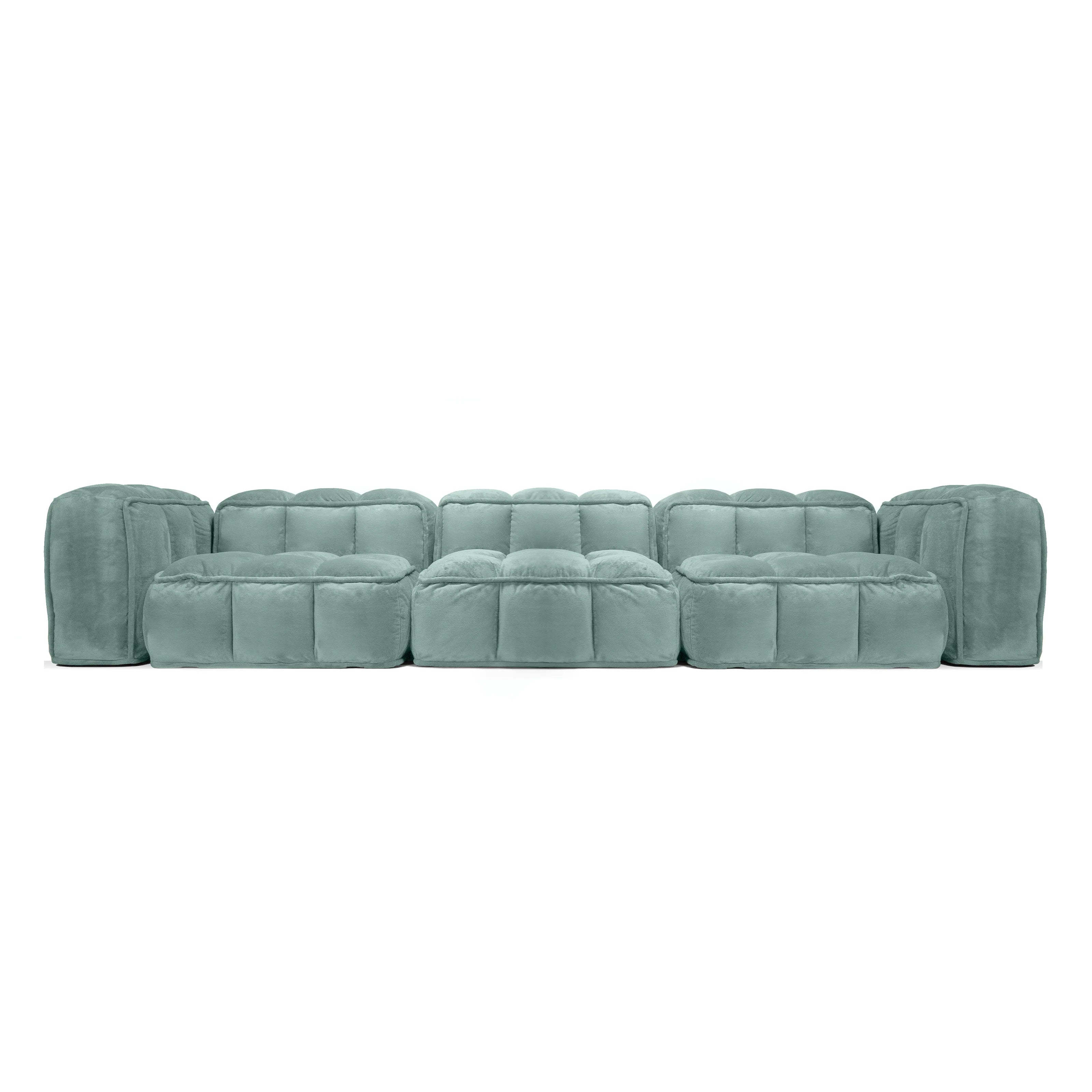 Malbec Modular Sofa – 6-Seater with High Arms