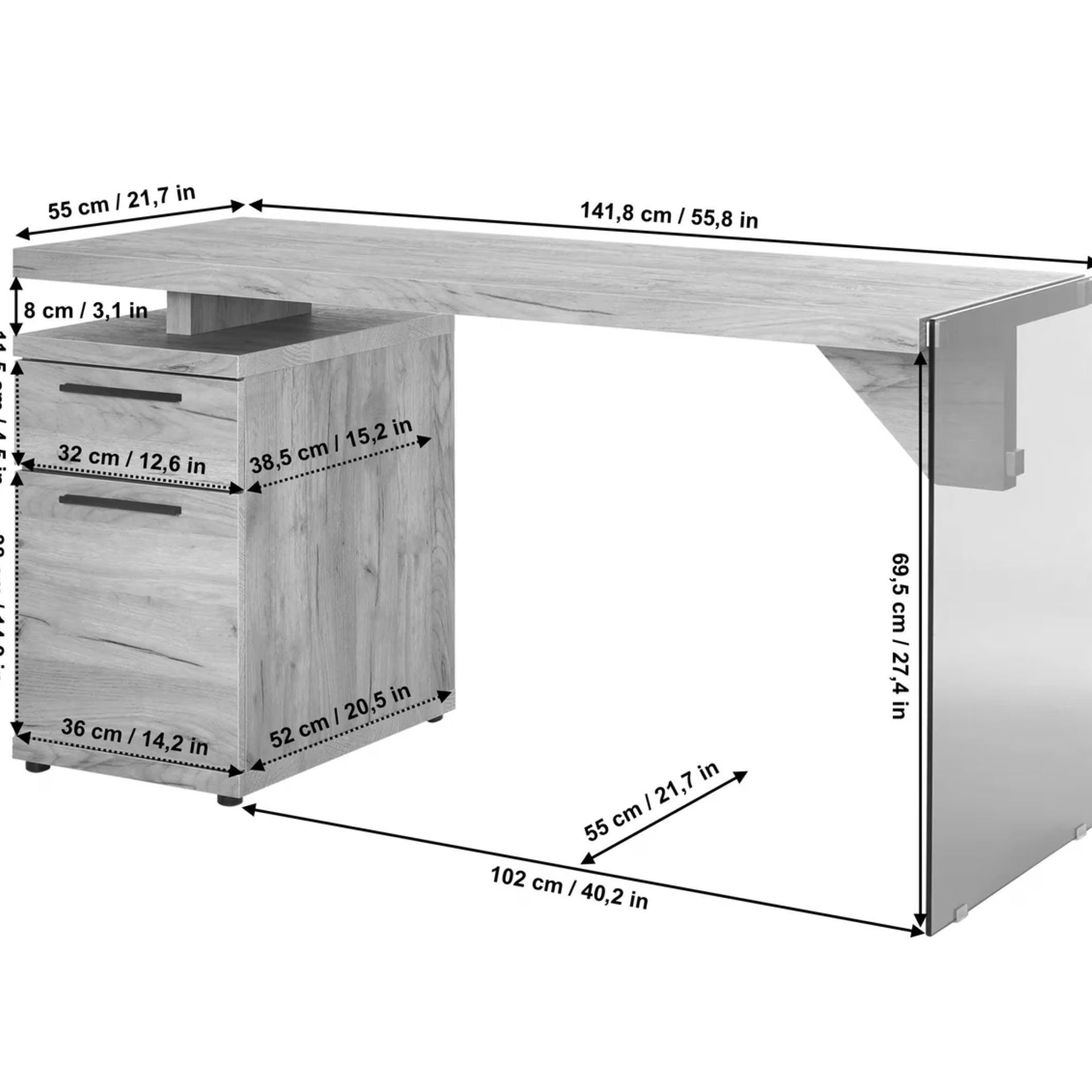 Watson computer Desk - YANDZ HOME