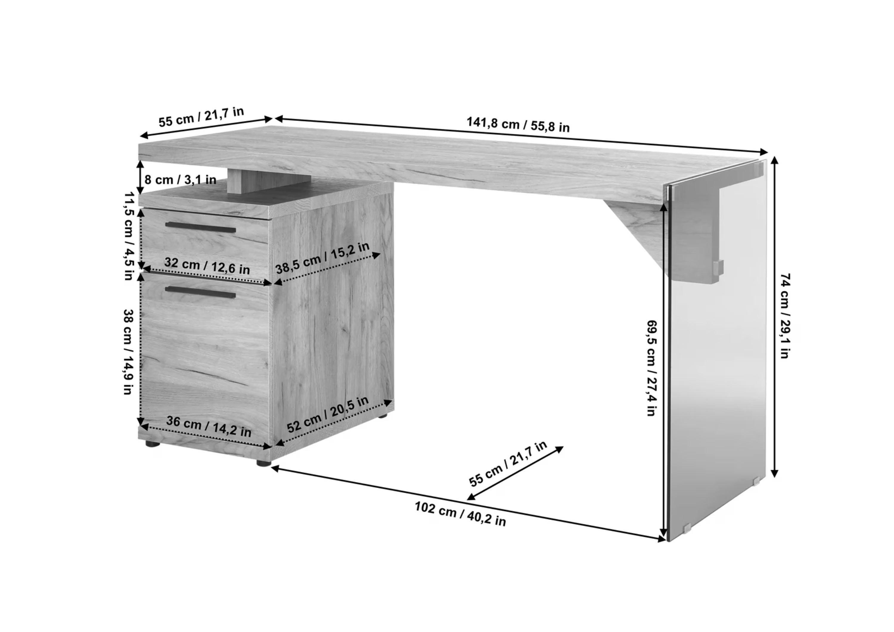 Watson computer Desk - YANDZ HOME