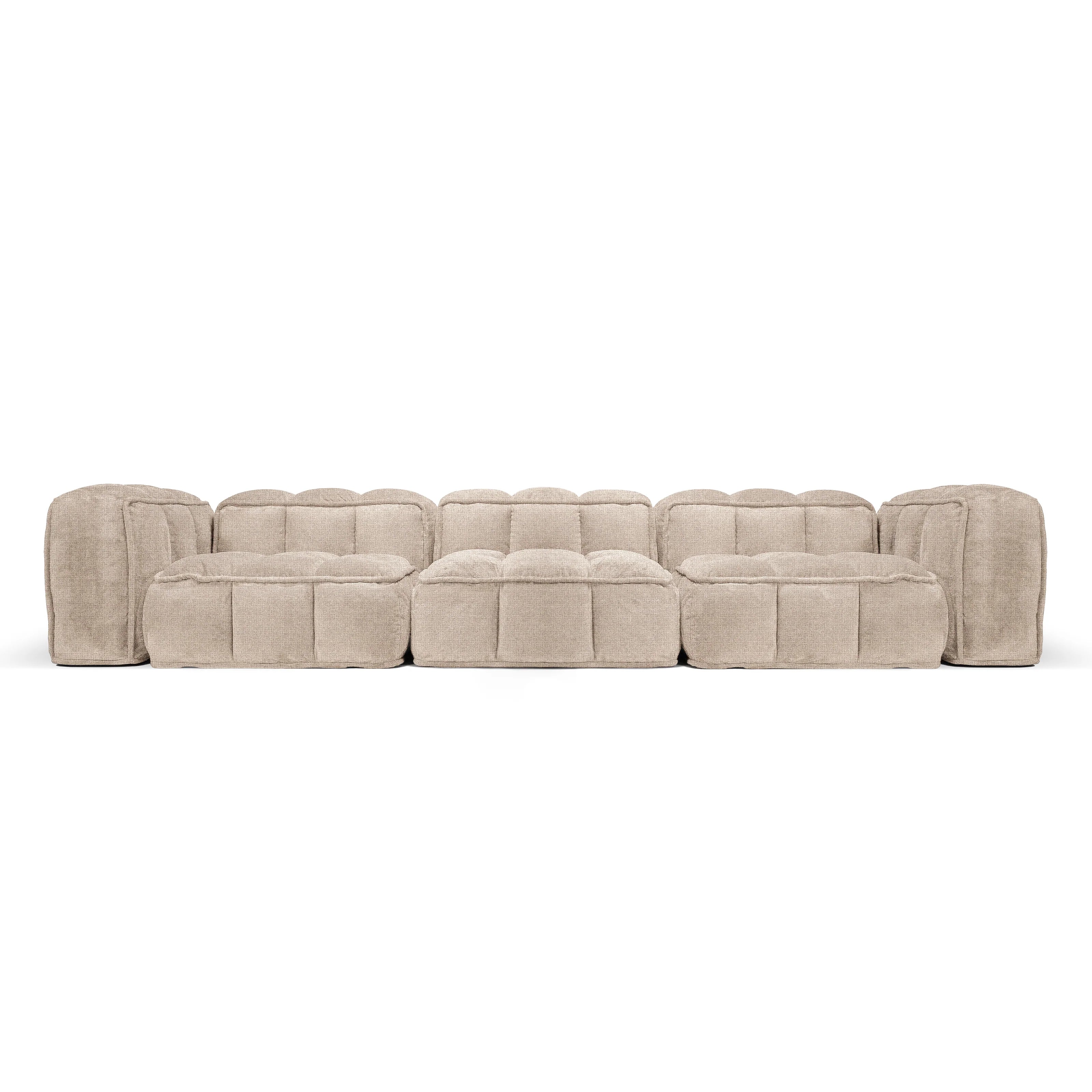 Malbec Modular Sofa – 6-Seater with High Arms