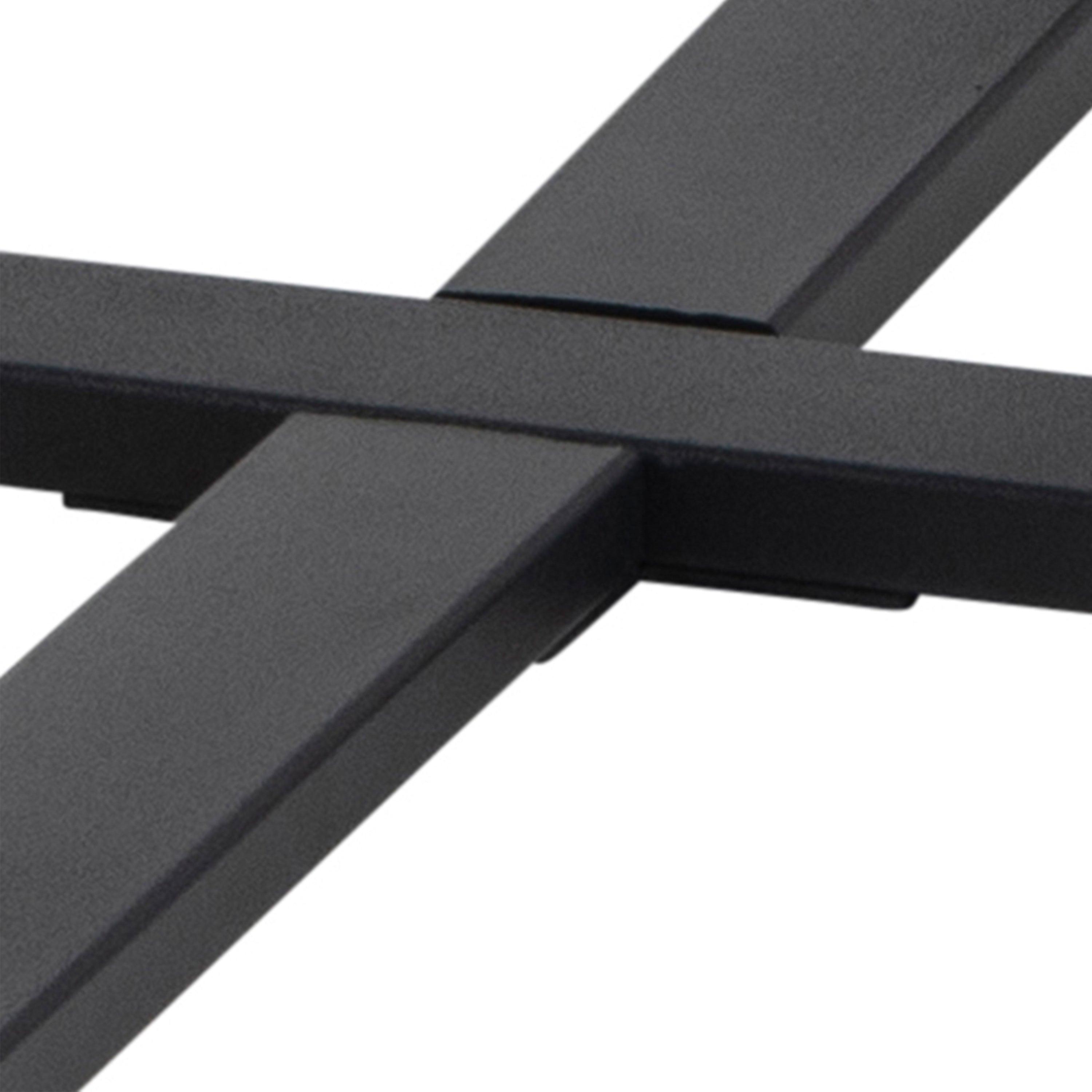 Bella Round Coffee Table with Black Marble Effect - YANDZ HOME