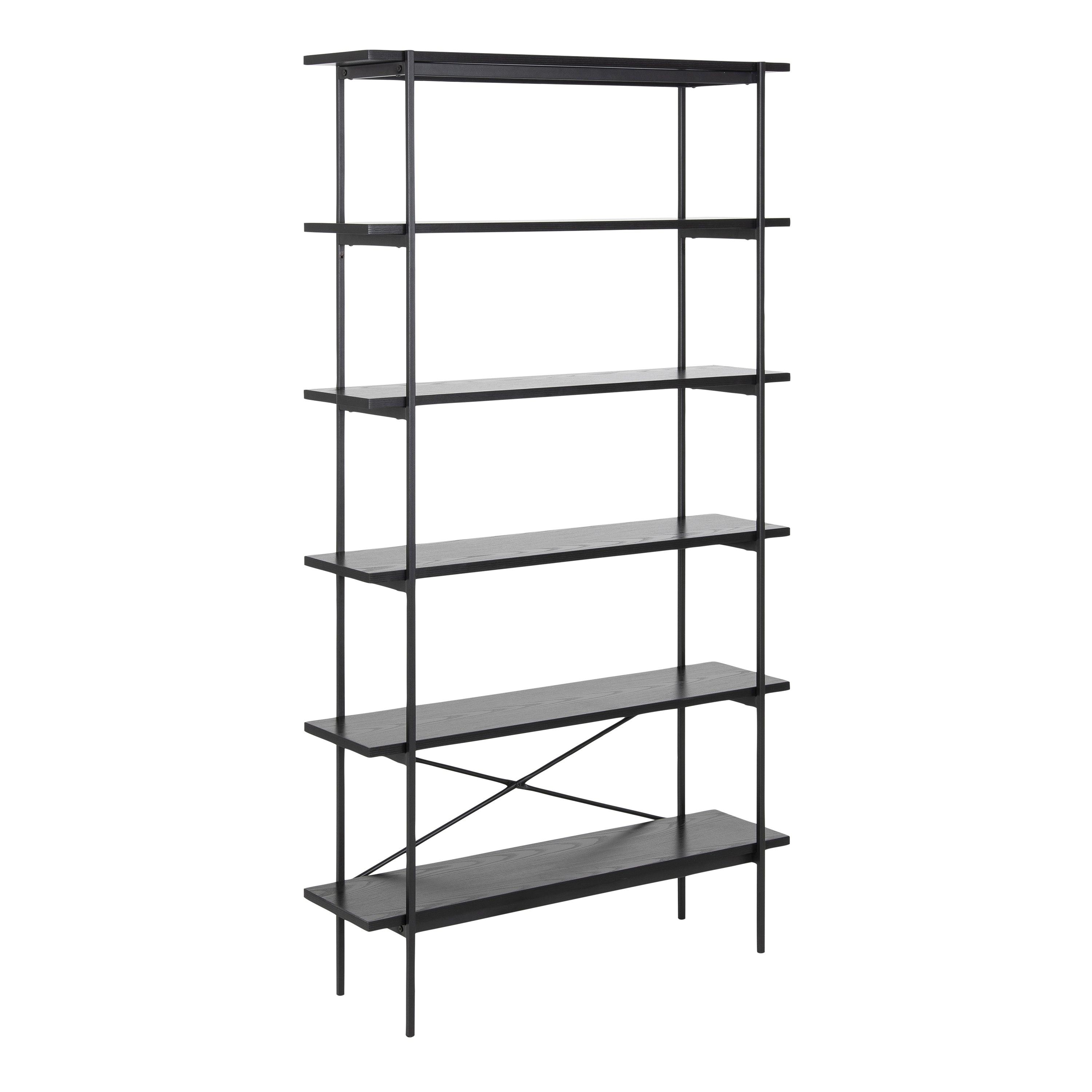 Ansel Bookcase with 5 Shelves - YANDZ HOME