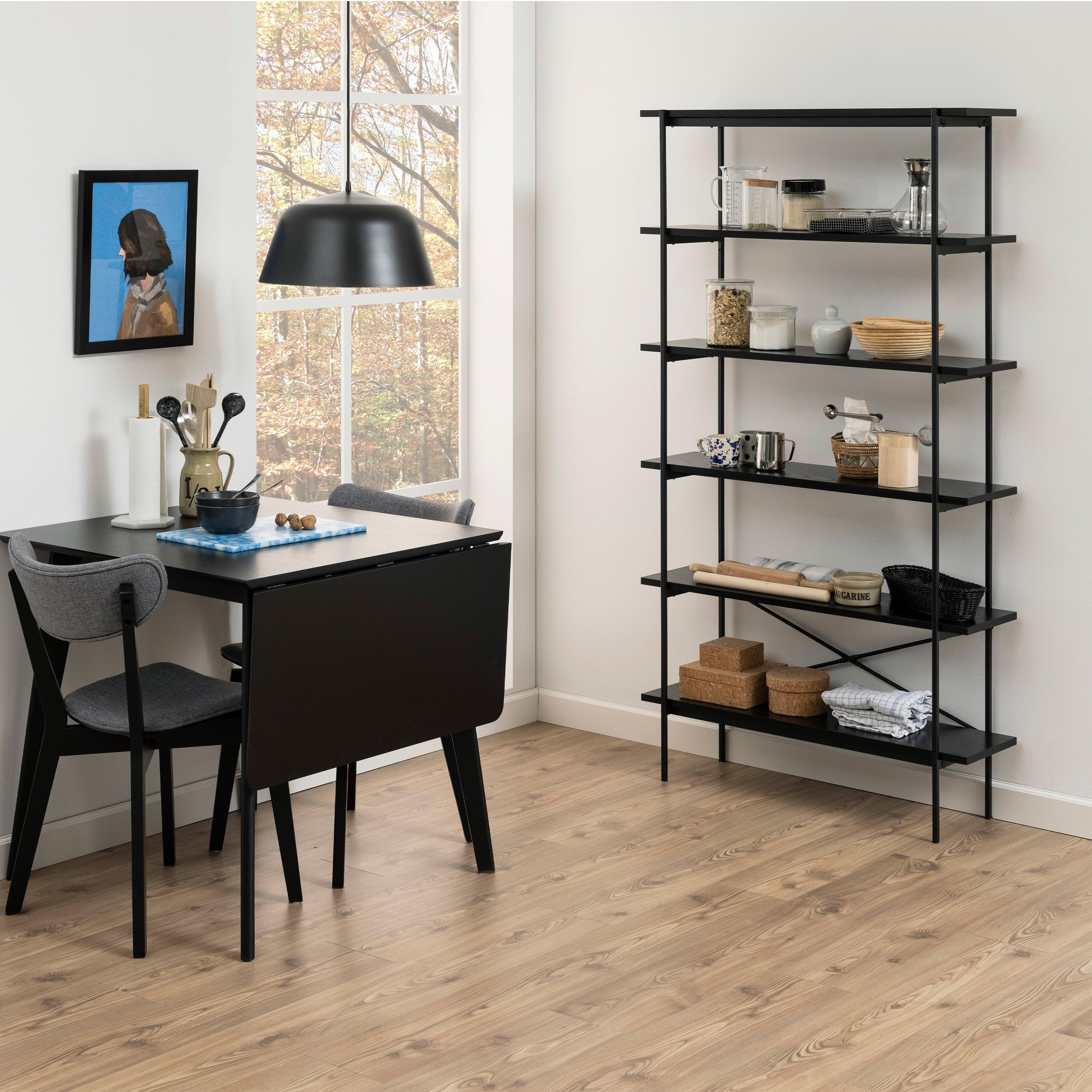 Ansel Bookcase with 5 Shelves - YANDZ HOME
