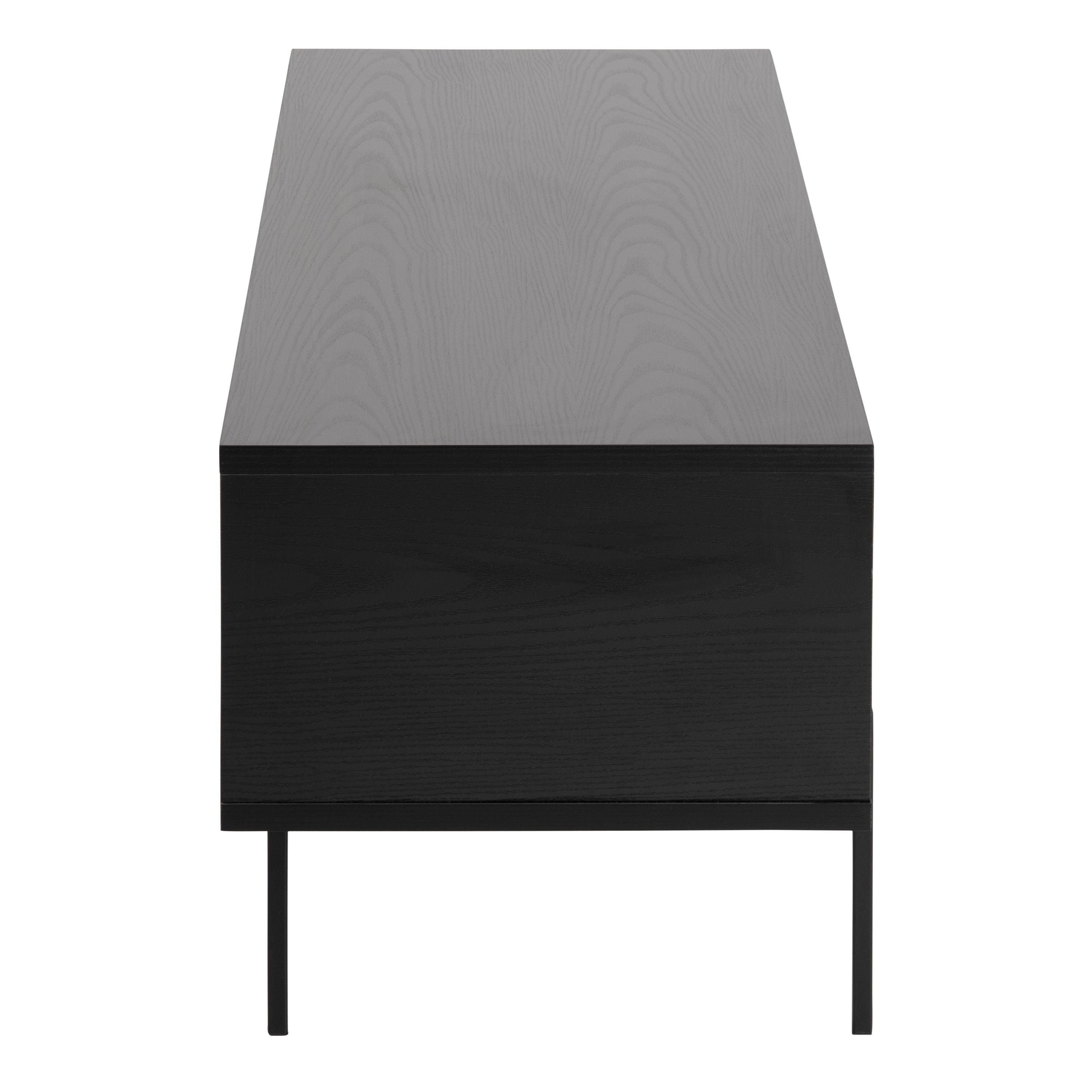 Ansel TV Unit in Black - YANDZ HOME