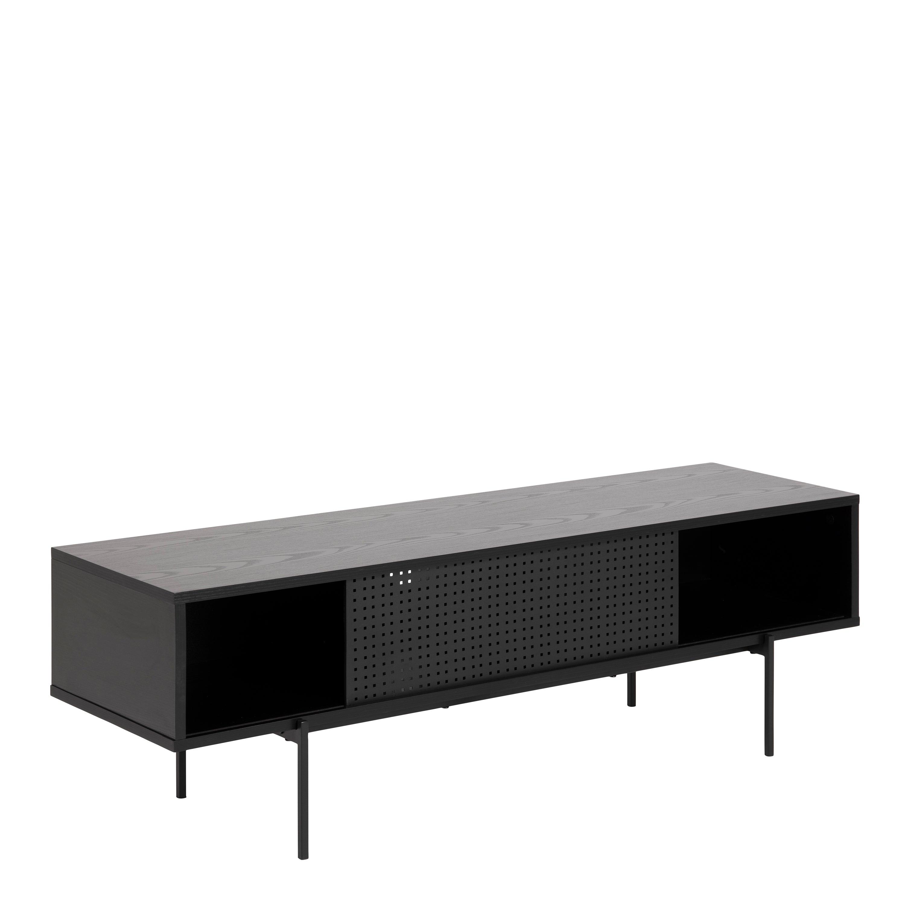 Ansel TV Unit in Black - YANDZ HOME