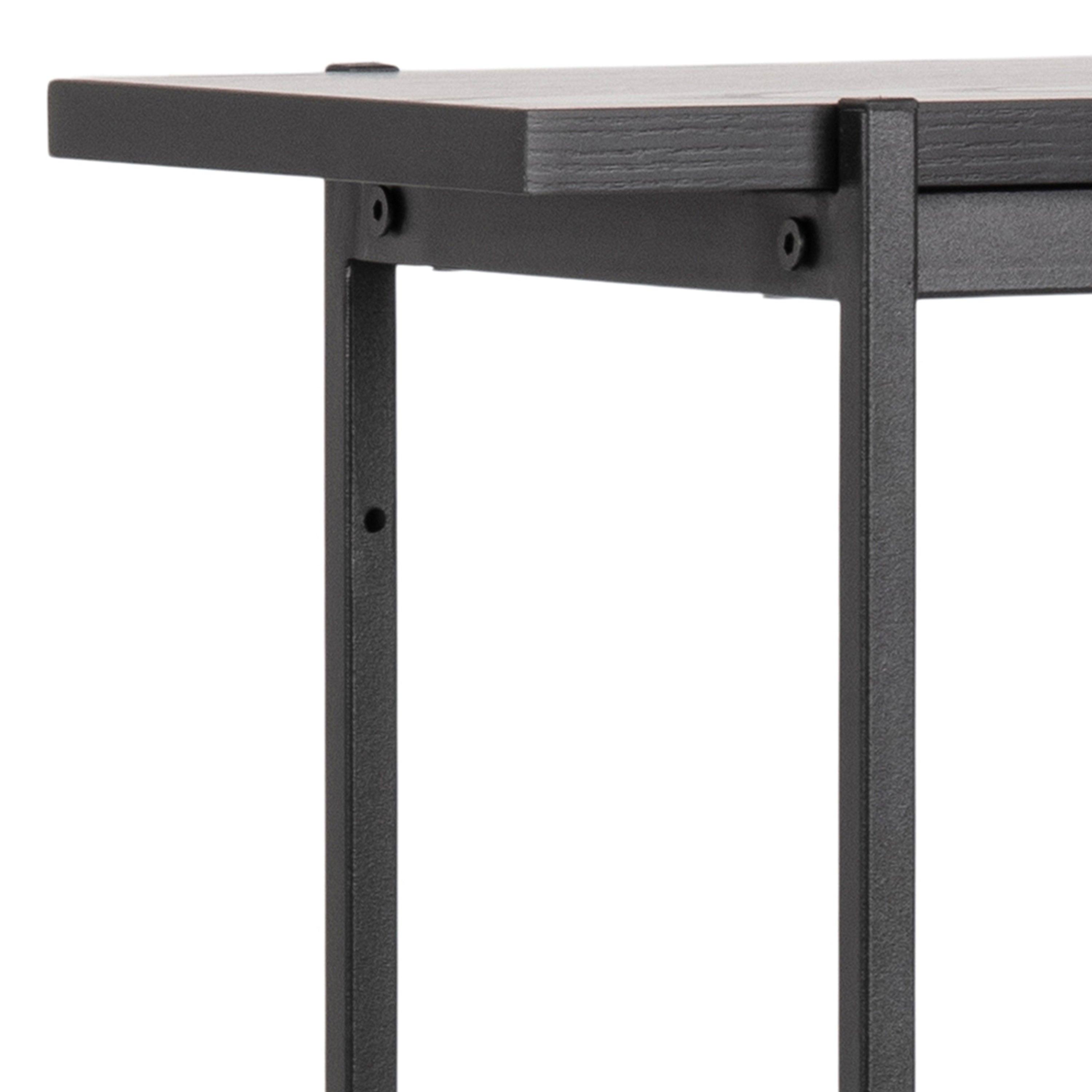 Ansel Small Bookcase with 2 Sliding Doors - YANDZ HOME