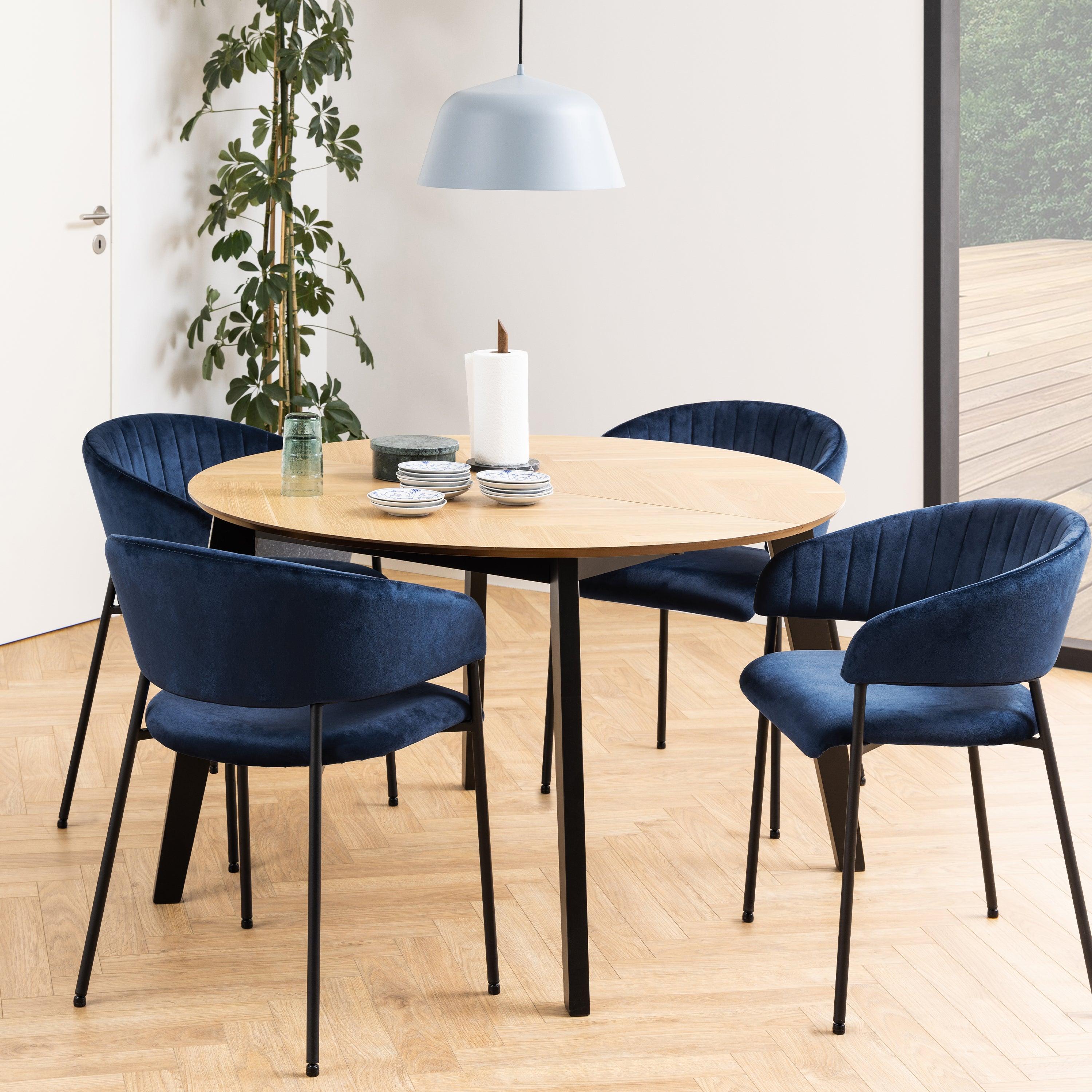 Marin Extendable Round Dining Table - YANDZ HOME