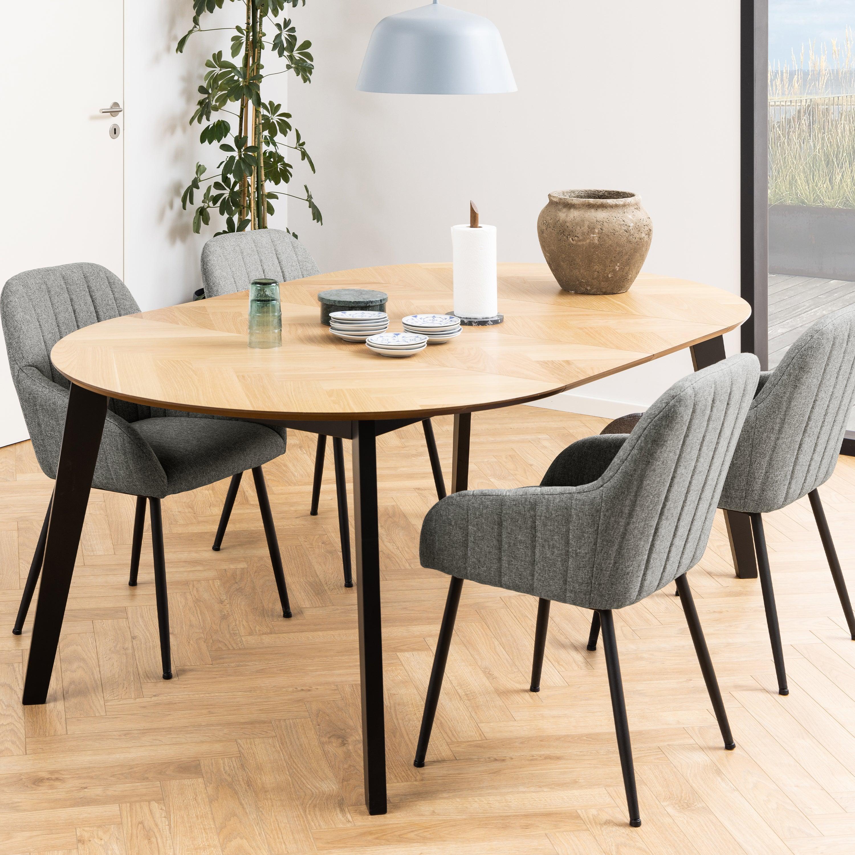 Marin Extendable Round Dining Table - YANDZ HOME