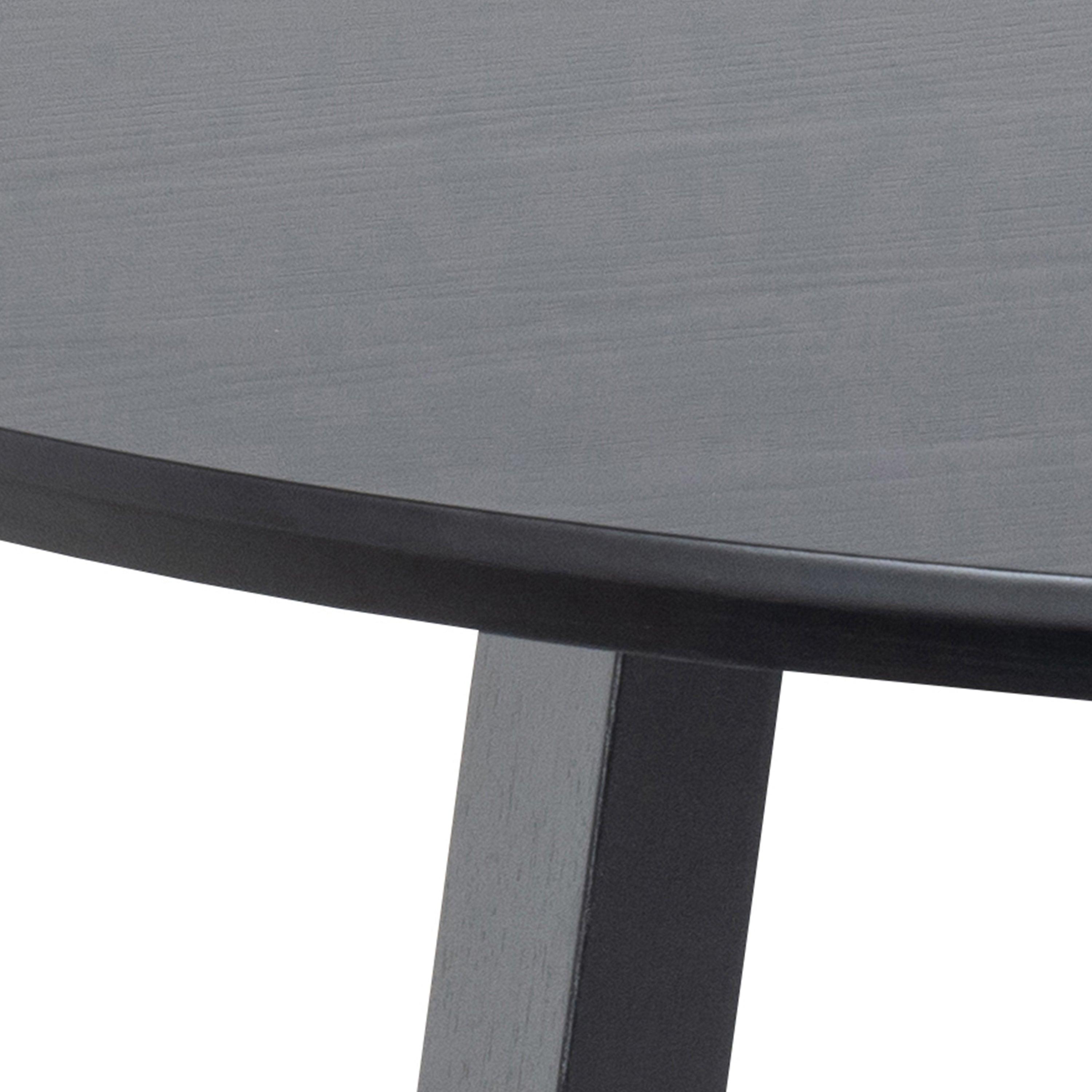 Fatma Round Dining Table in Black - YANDZ HOME