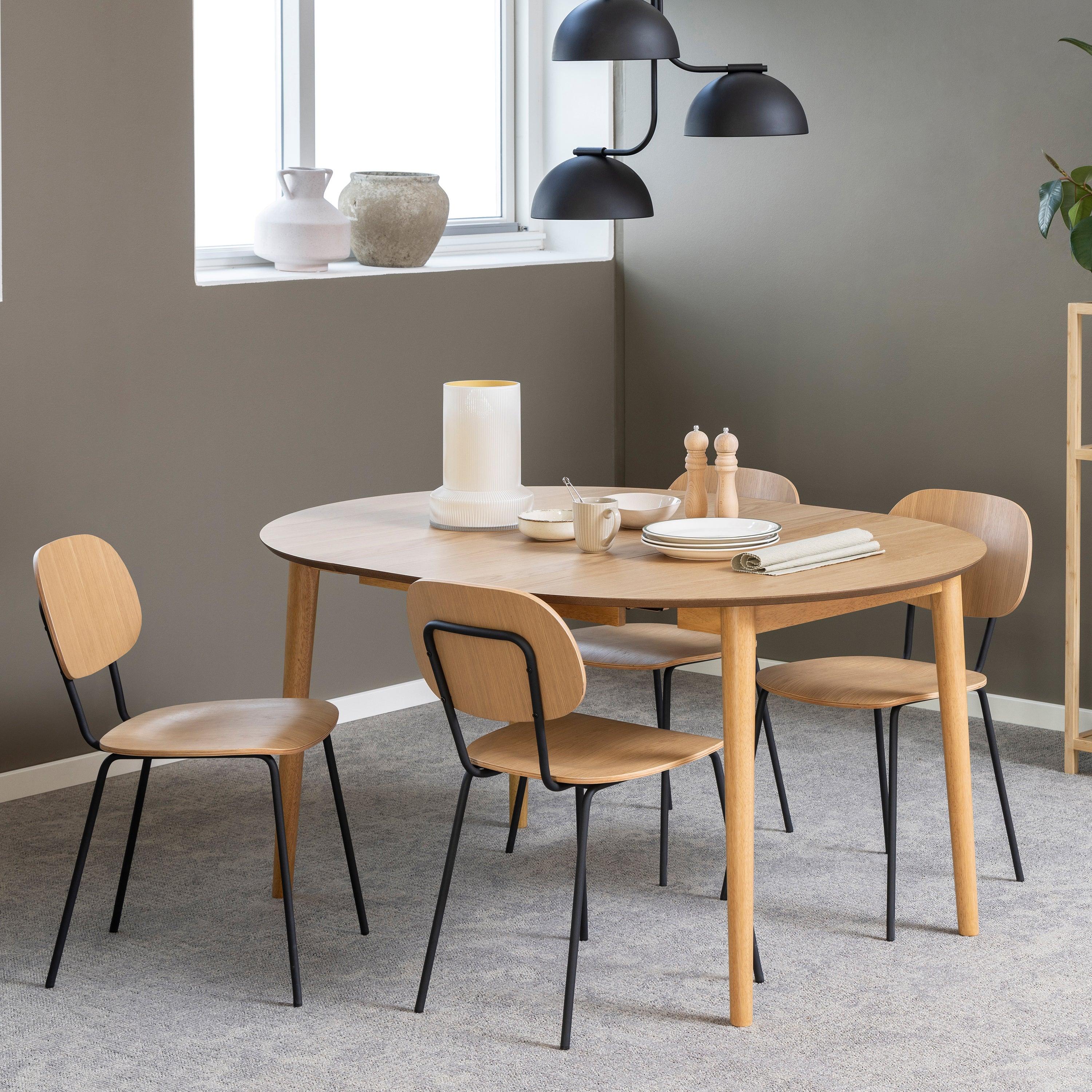 Montrose Extendable Round Dining Table - YANDZ HOME