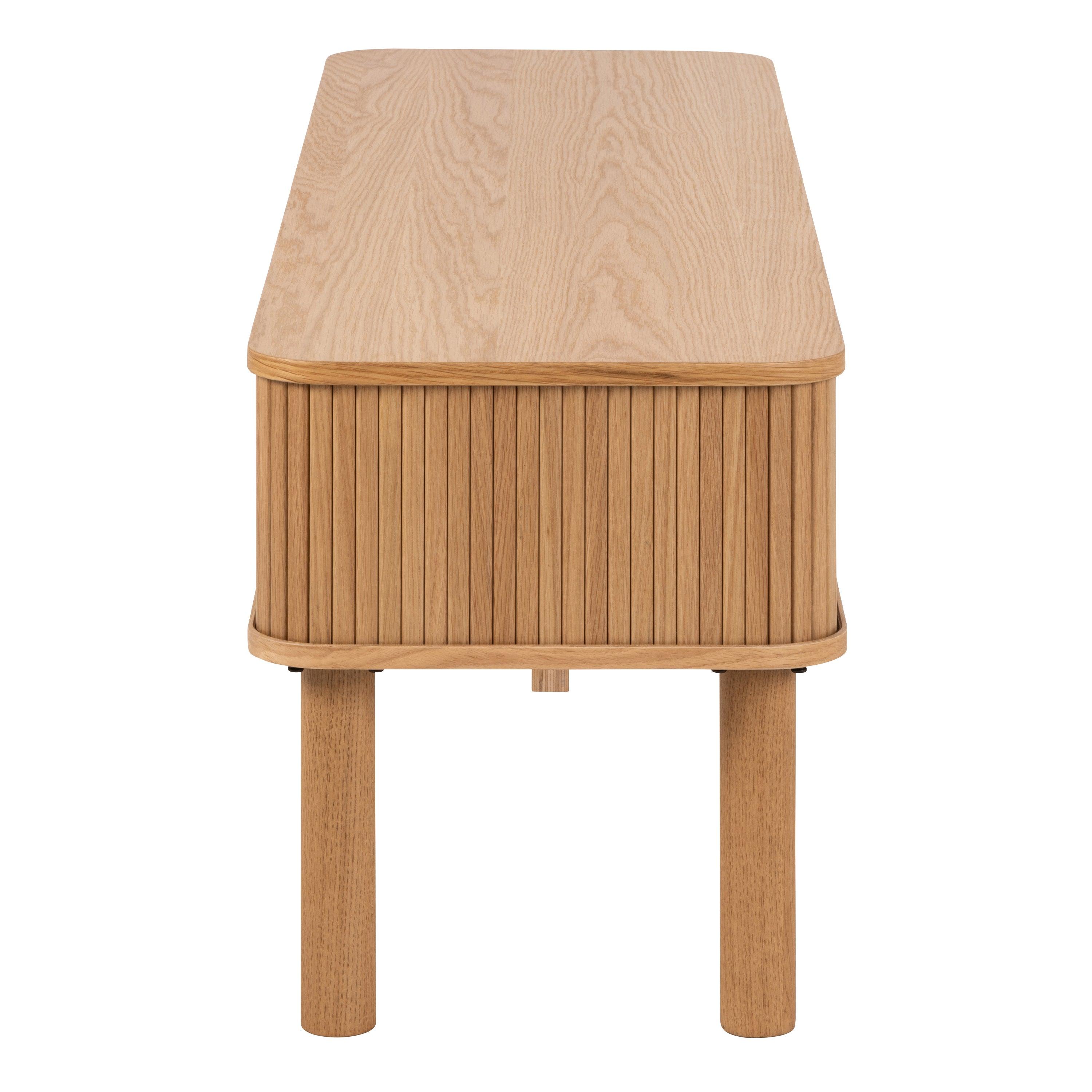 Lancaster TV Unit In Oak - YANDZ HOME