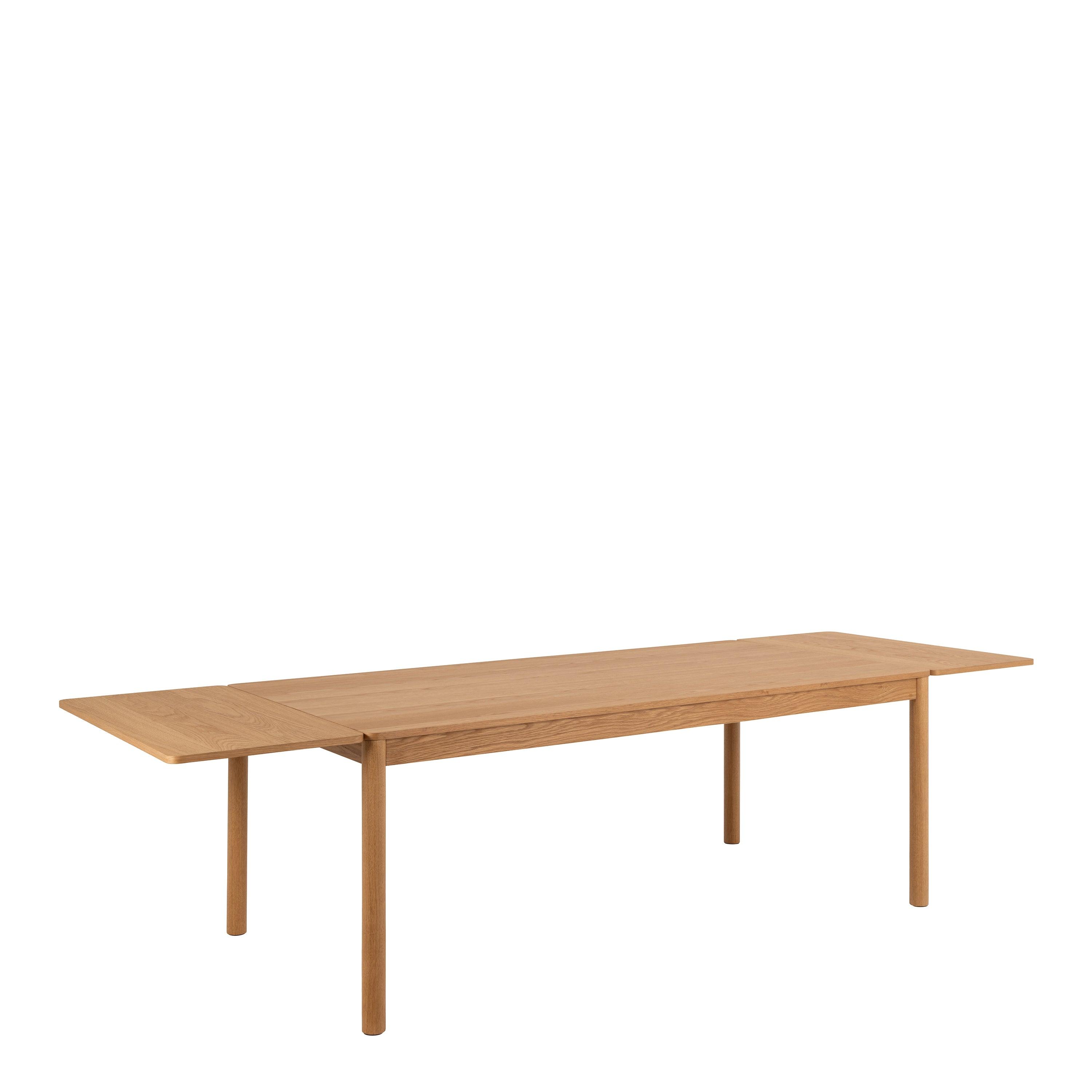 Atlantica Dining Table in Oak with Extension Leaves - YANDZ HOME
