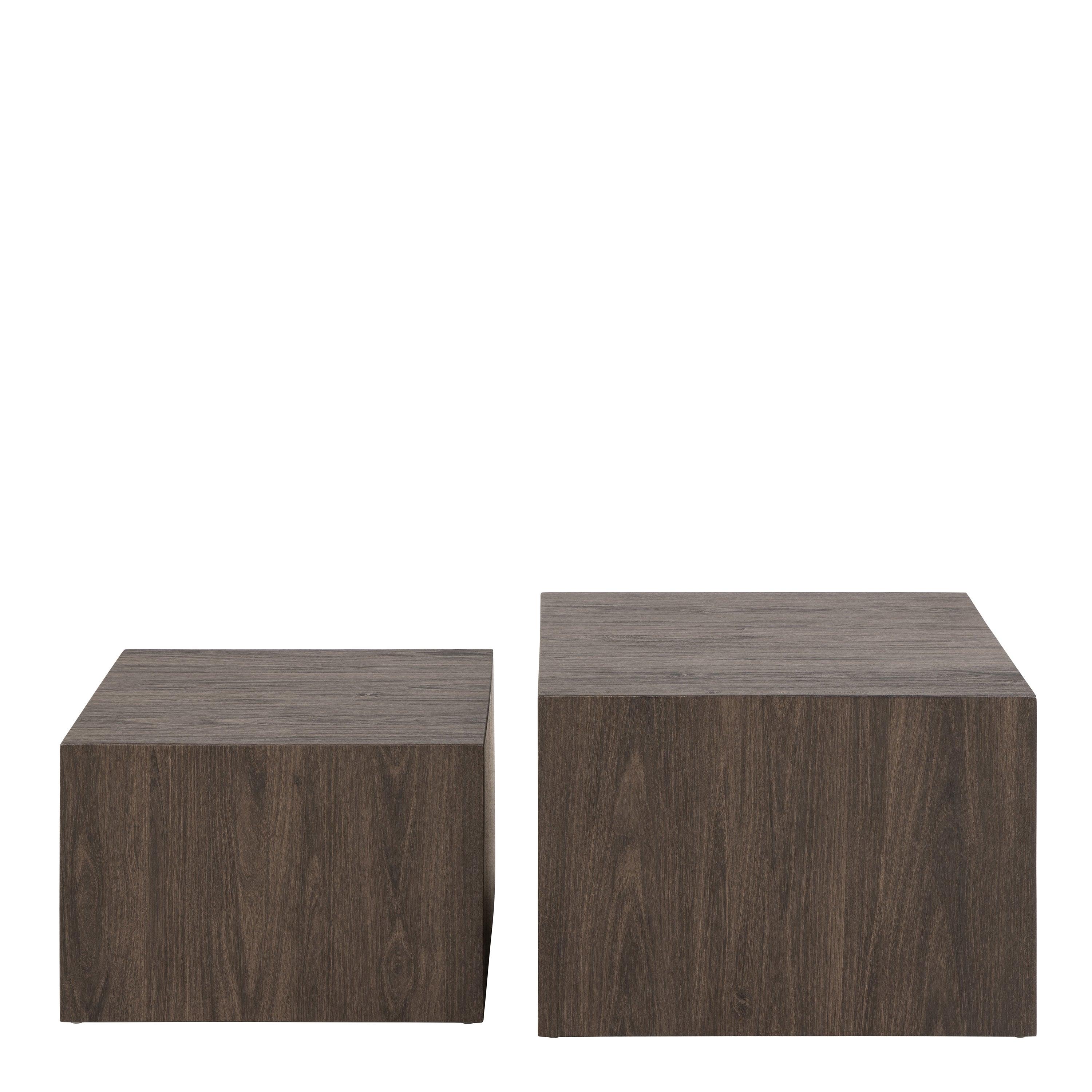 Cube Square Coffee Table Set – 58x58 cm - YANDZ HOME