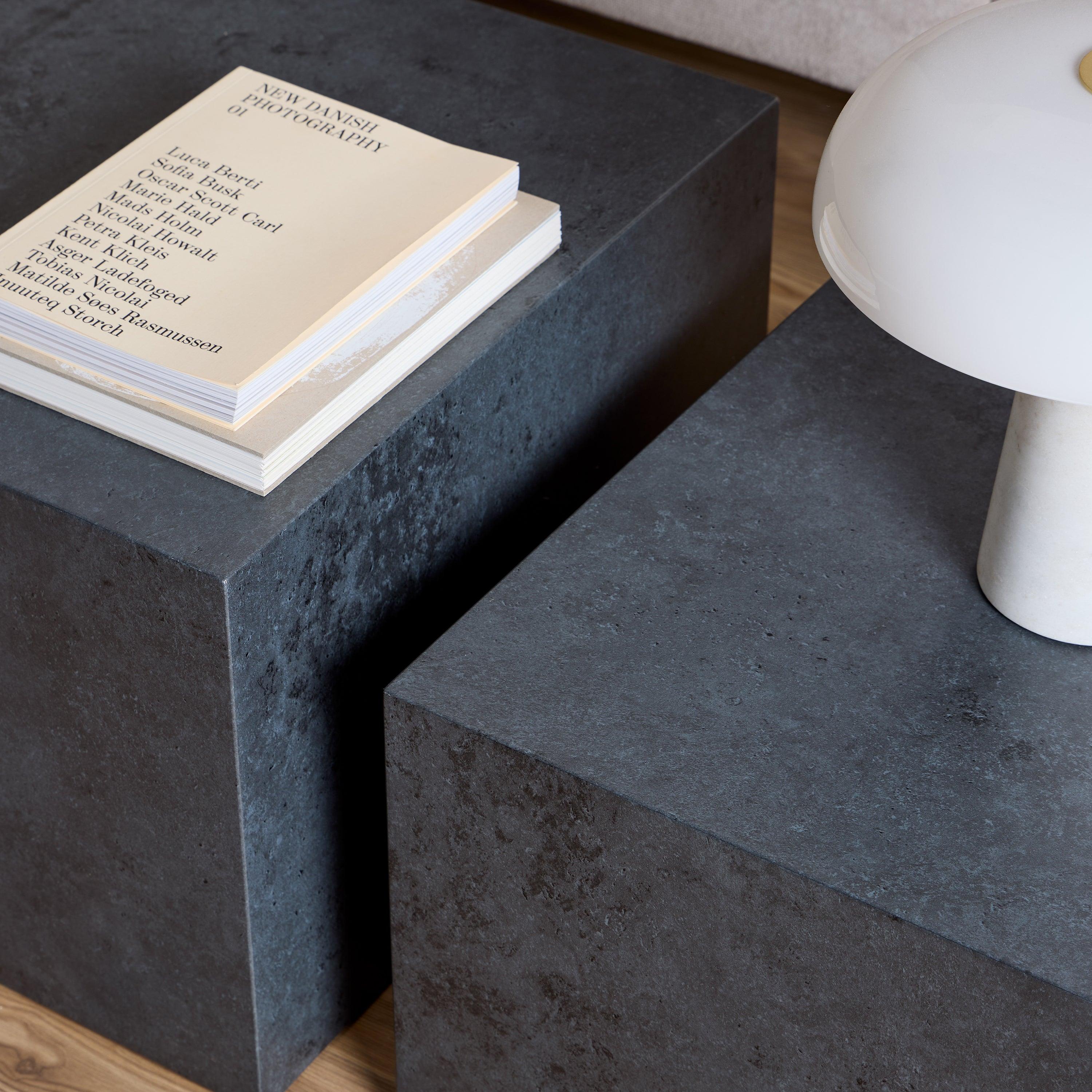 Cube Square Coffee Table Set – 58x58 cm - YANDZ HOME