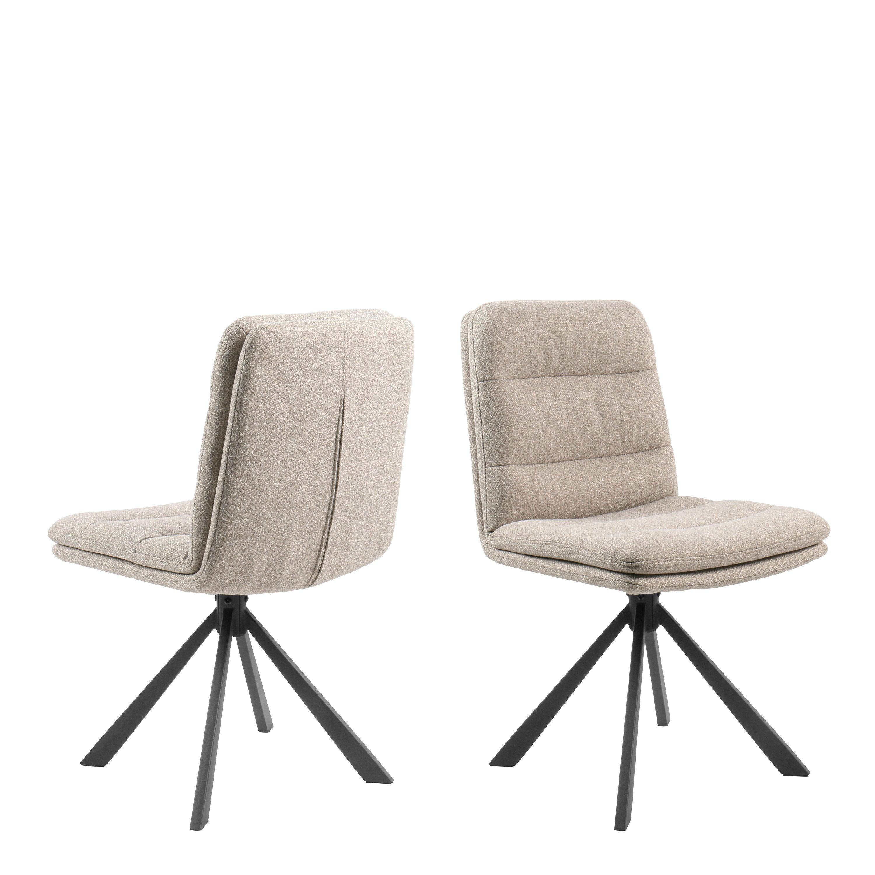 Monaco Swivel Dining Chair Set of 2 - YANDZ HOME