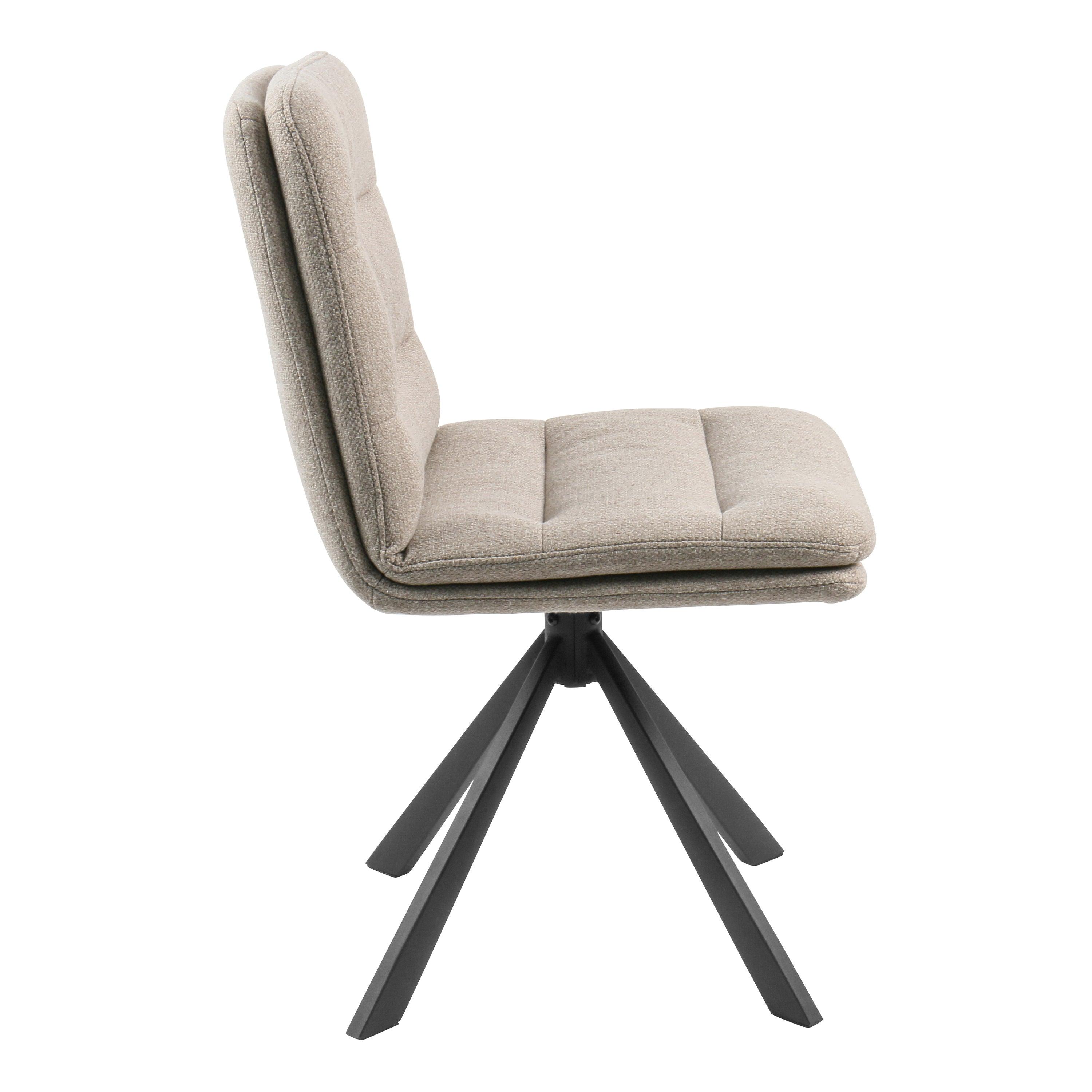 Monaco Swivel Dining Chair Set of 2 - YANDZ HOME