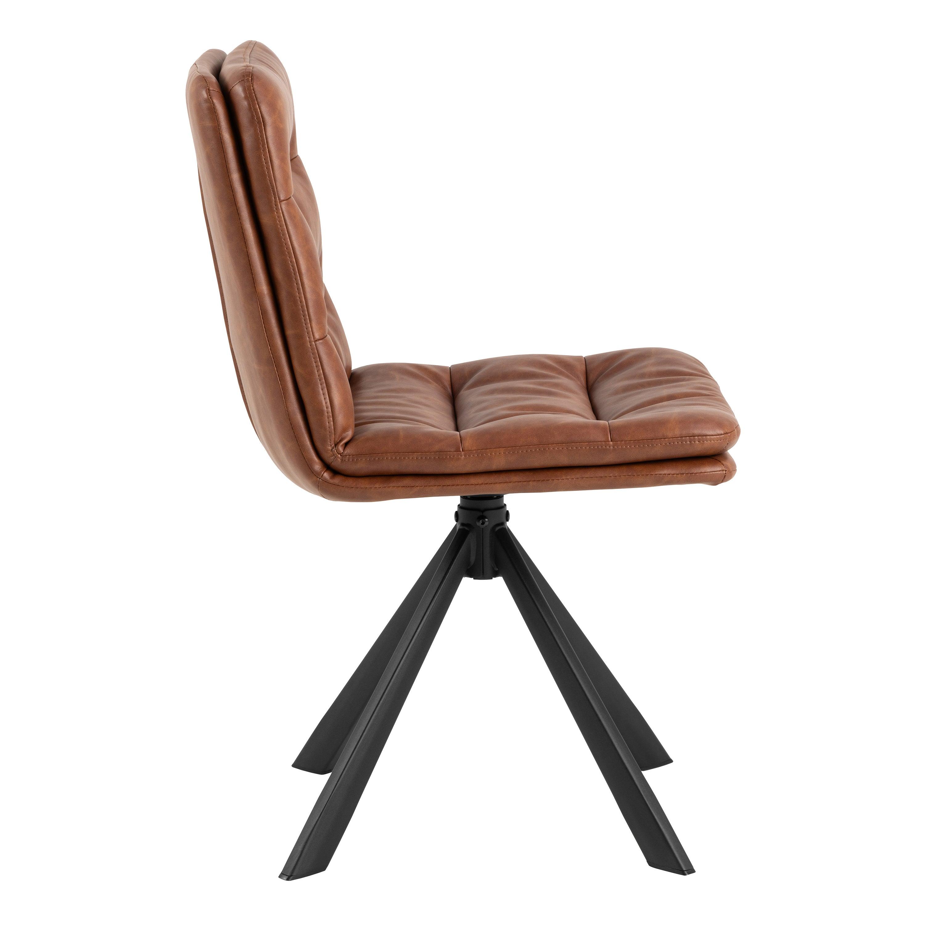 Monaco Swivel Dining Chair Set of 2 - YANDZ HOME