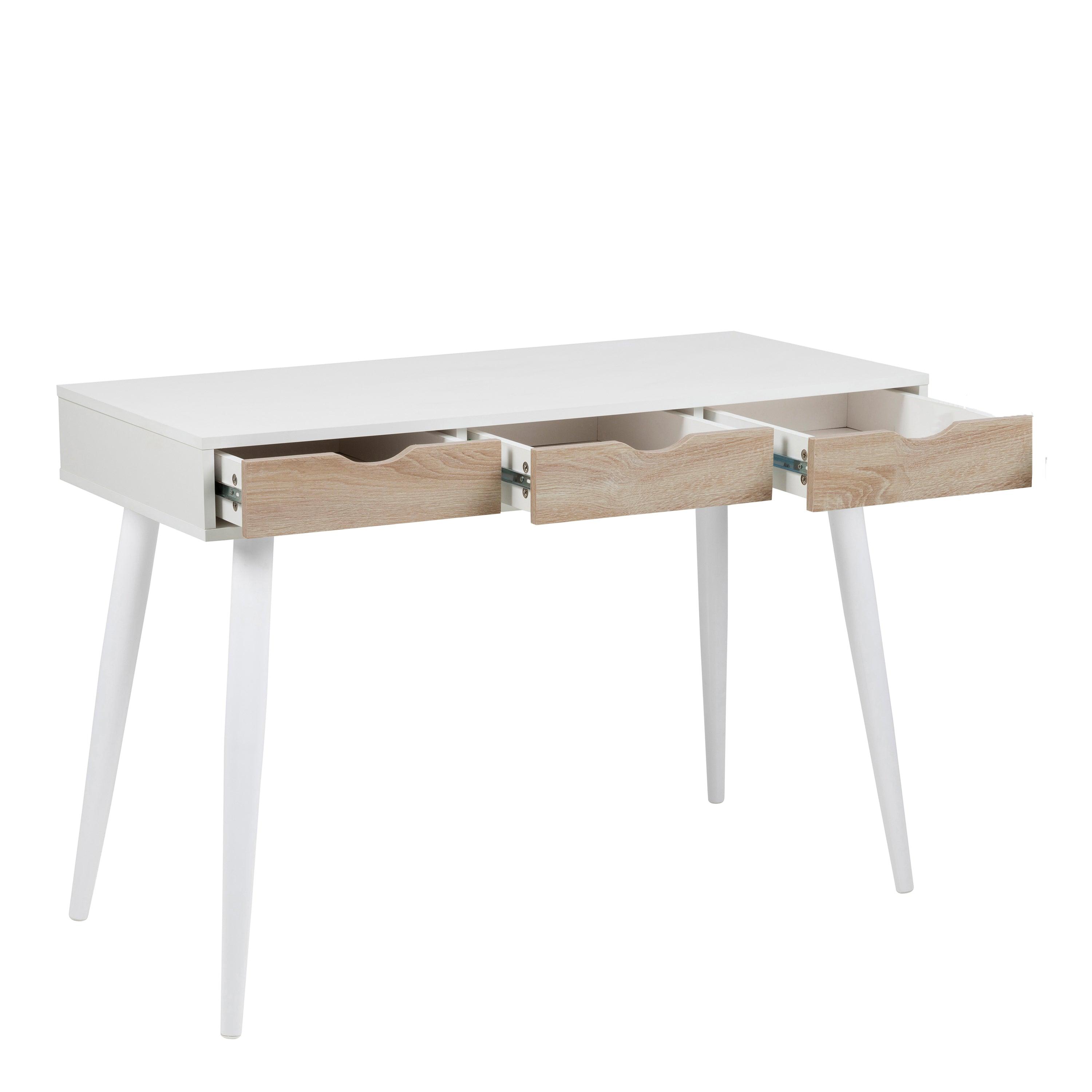 Ava 3 Drawer Desk - YANDZ HOME