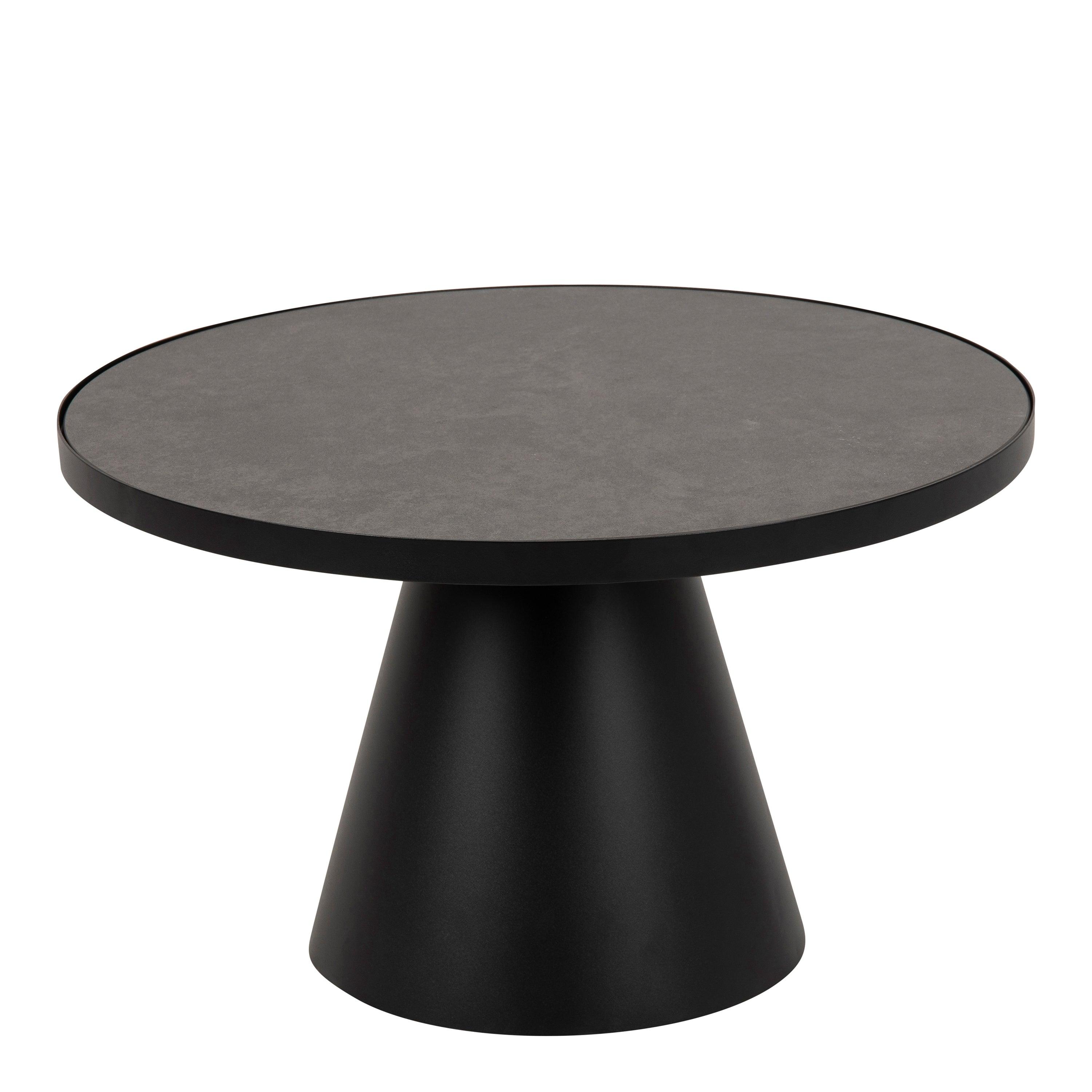 Soli Round Ceramic Coffee Table - YANDZ HOME