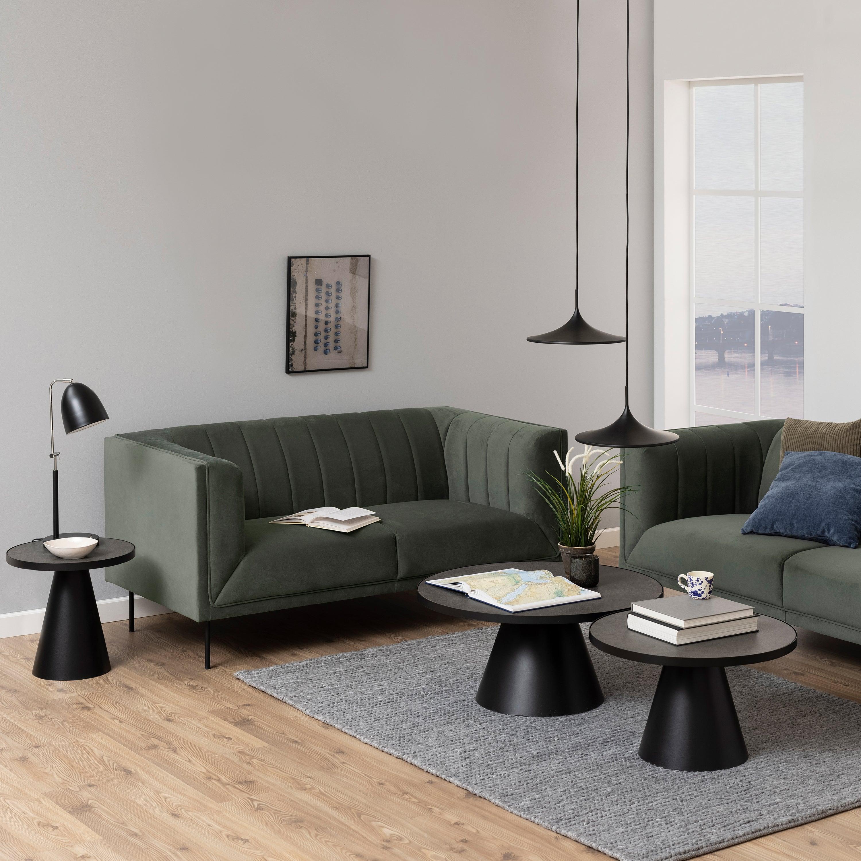 Soli Round Ceramic Coffee Table - YANDZ HOME