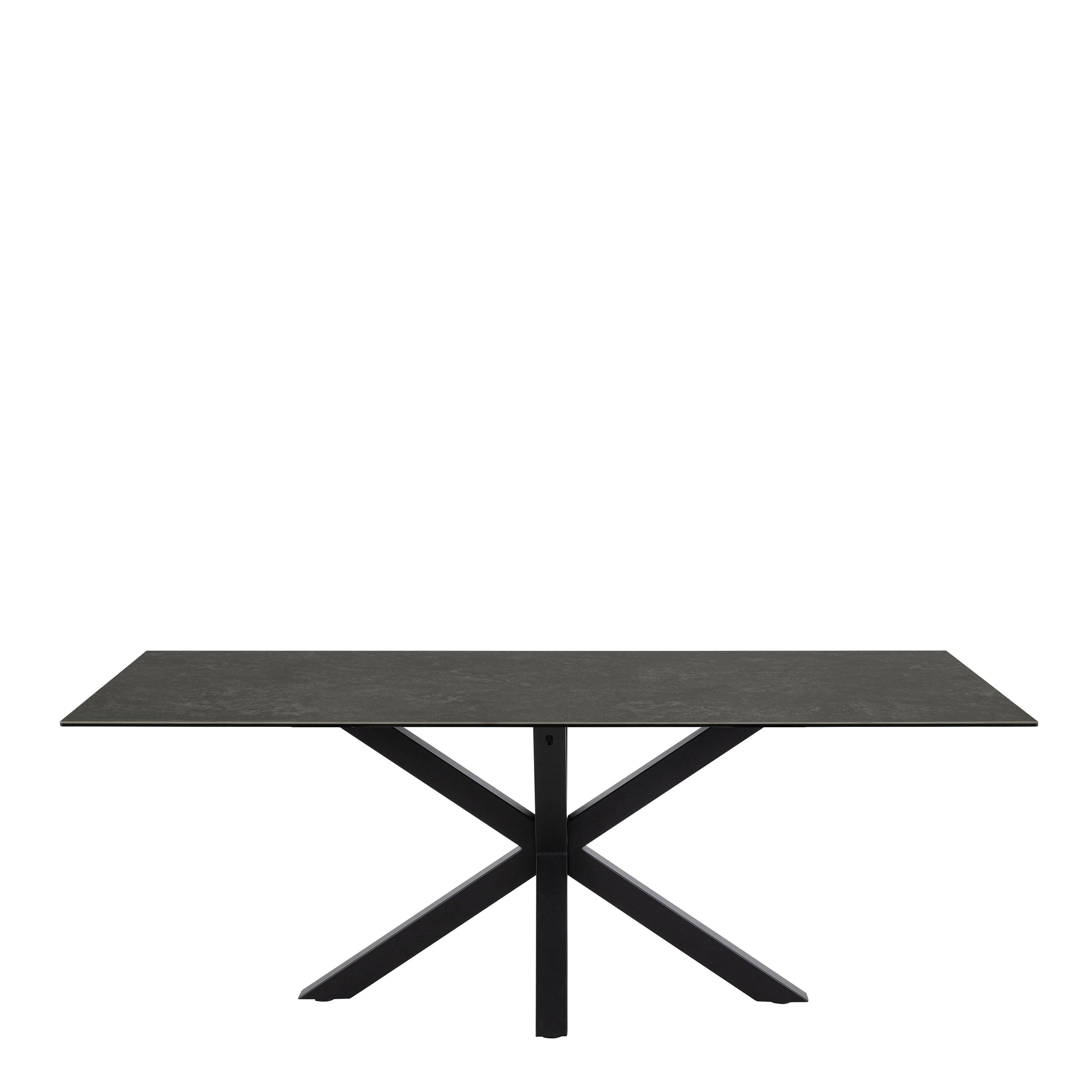 Halo Dining Table with Ceramic Top - YANDZ HOME