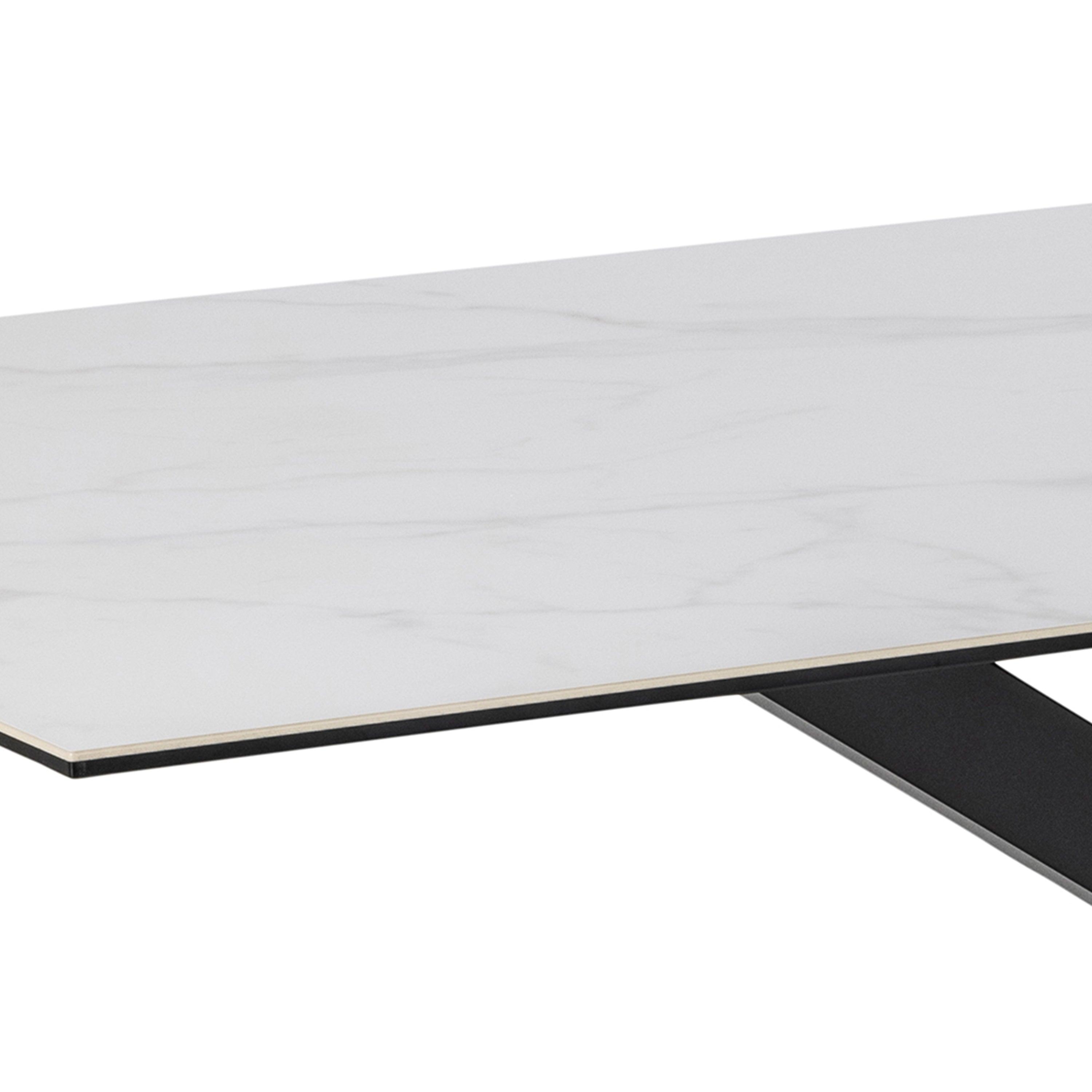 Halo Dining Table with Ceramic Top - YANDZ HOME