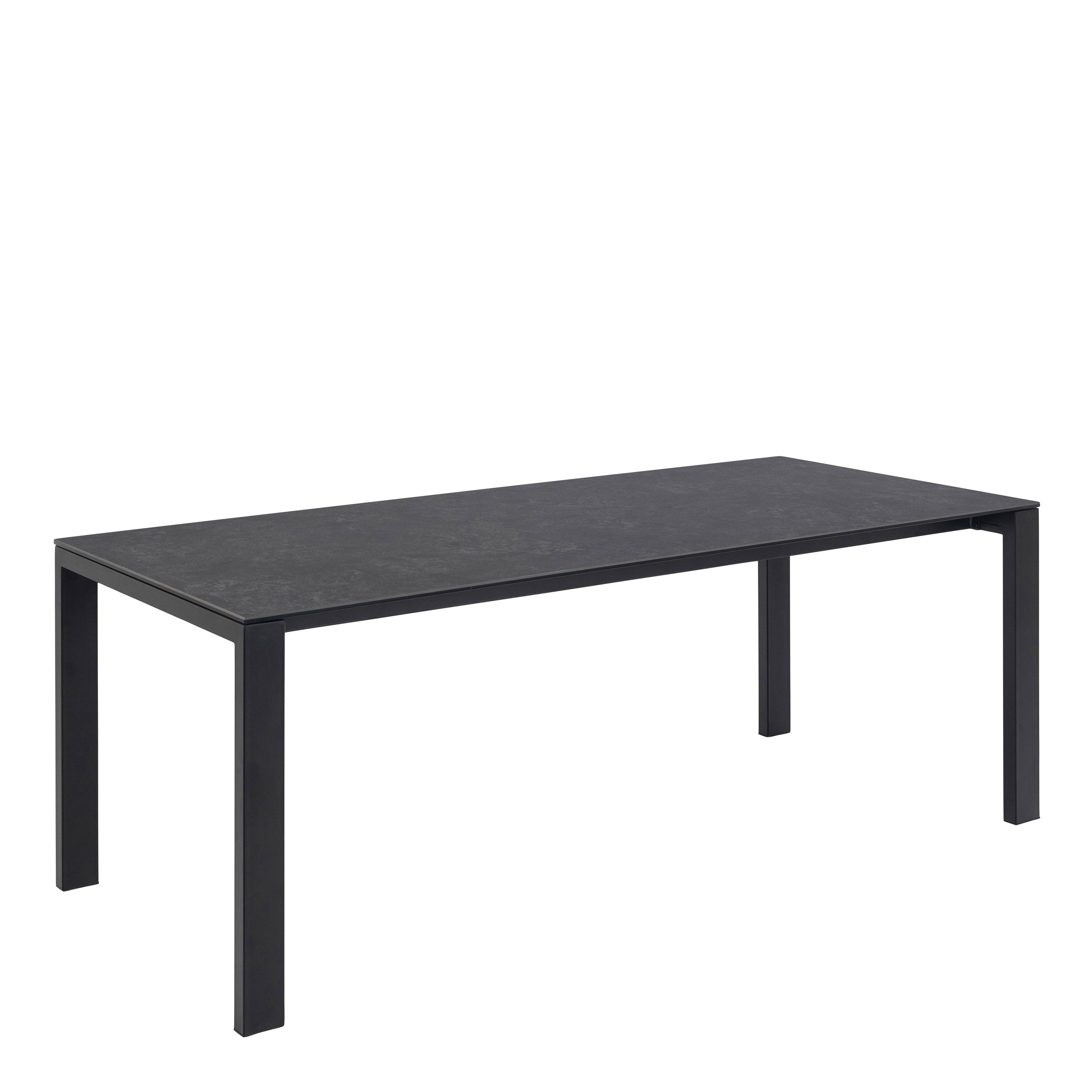YANDZ Dining Table in Matt Black - YANDZ HOME