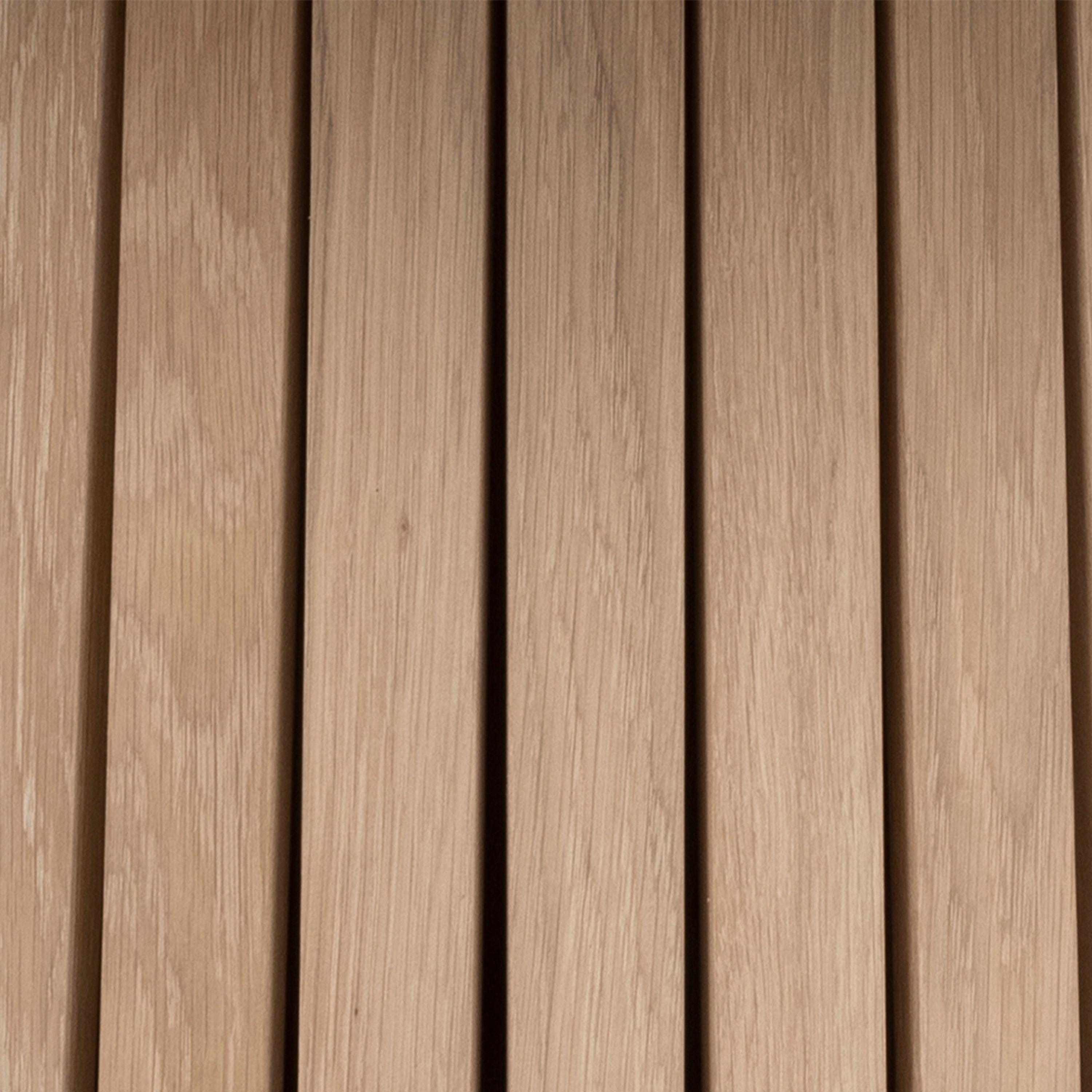 Christina Round Dining Table in Oak - YANDZ HOME