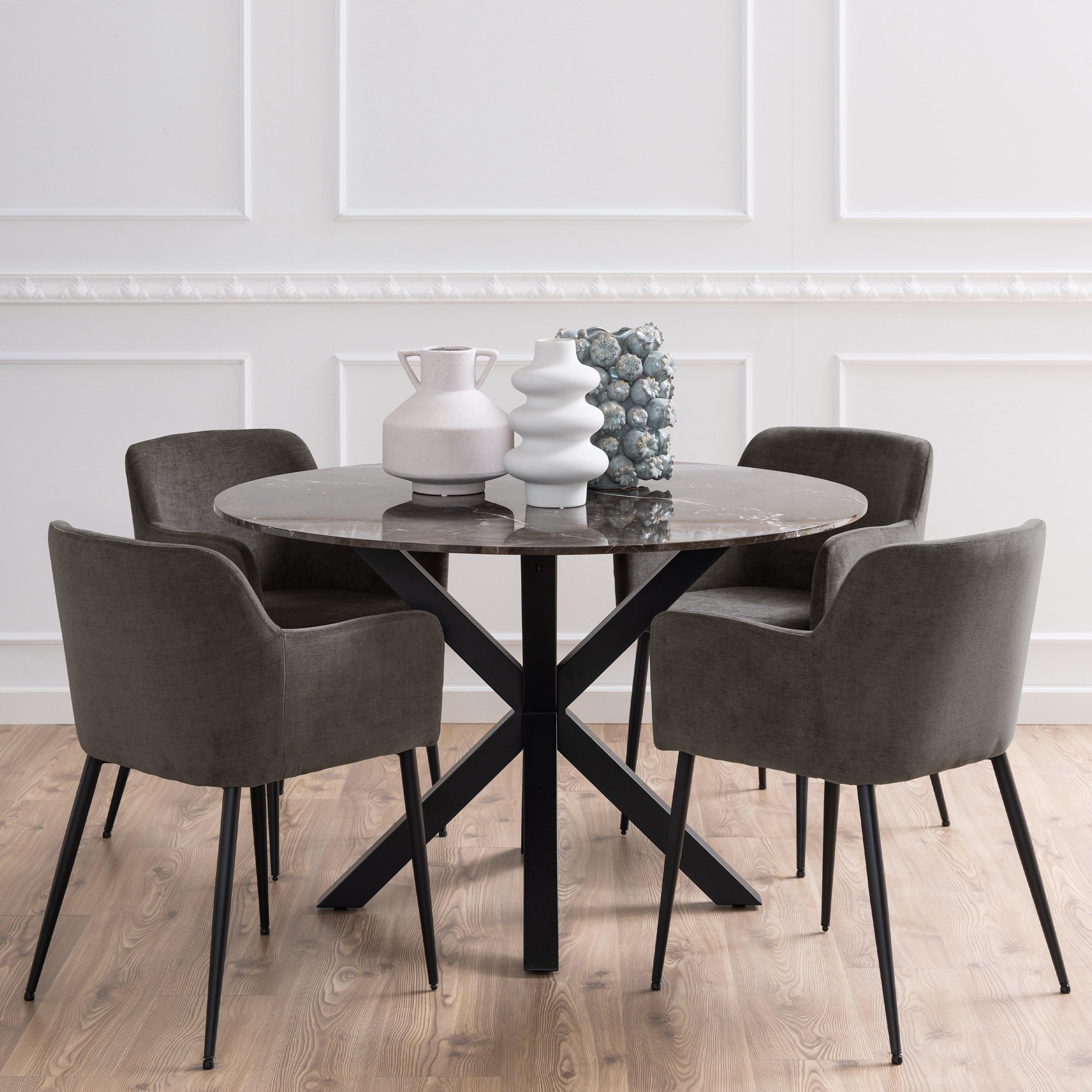 Halo Round Dining Table - YANDZ HOME