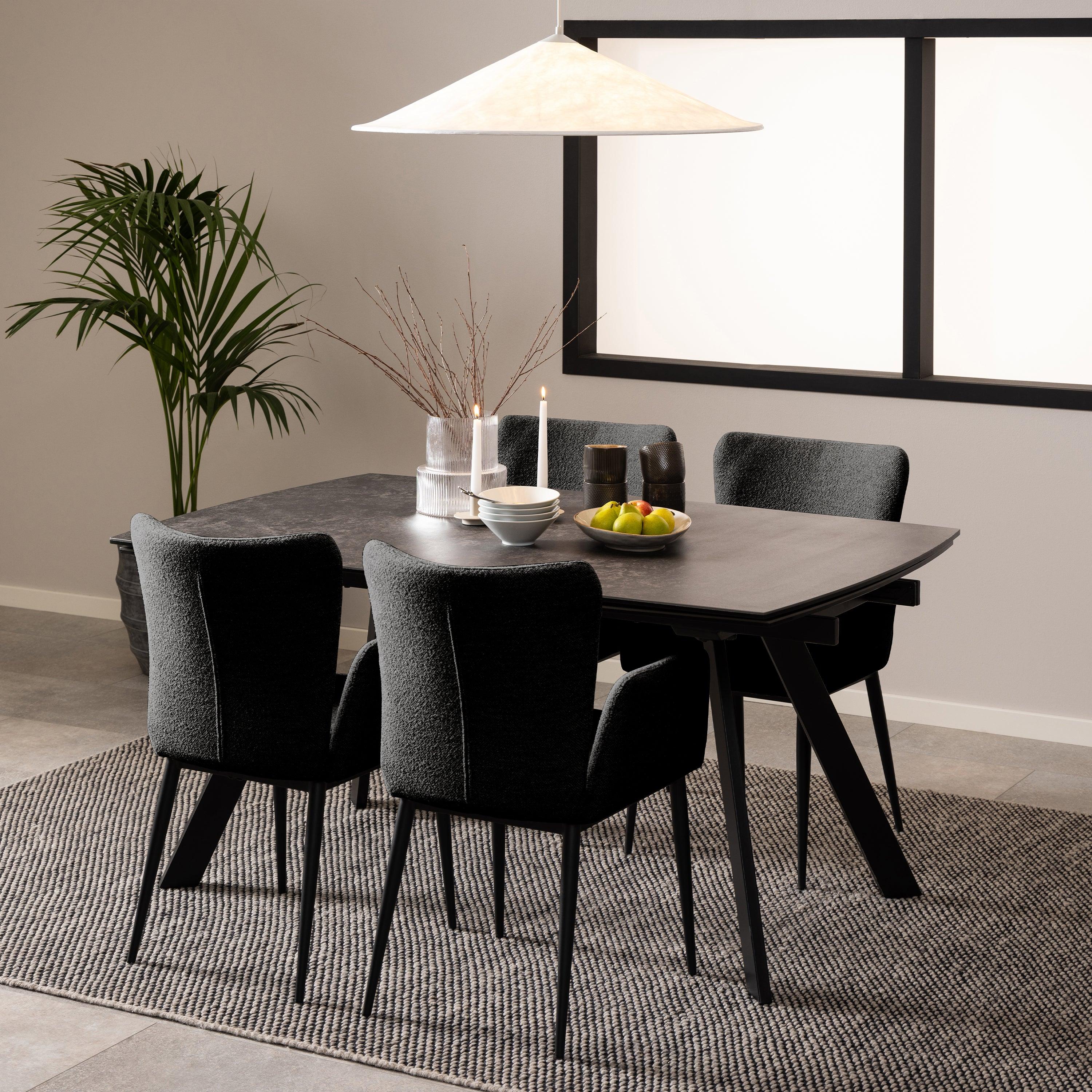 Ada Ceramic Extendable Dining Table - YANDZ HOME
