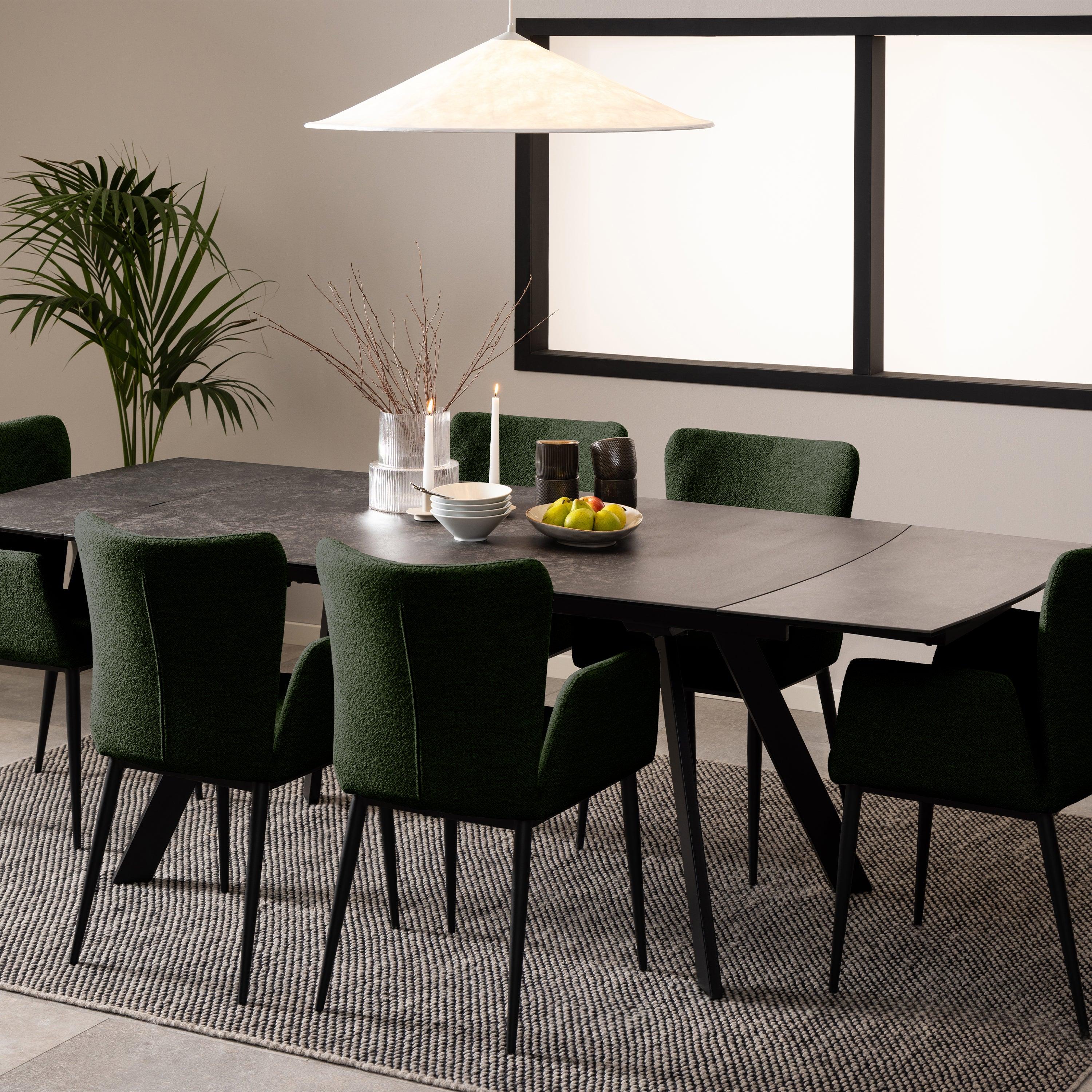 Ada Ceramic Extendable Dining Table - YANDZ HOME