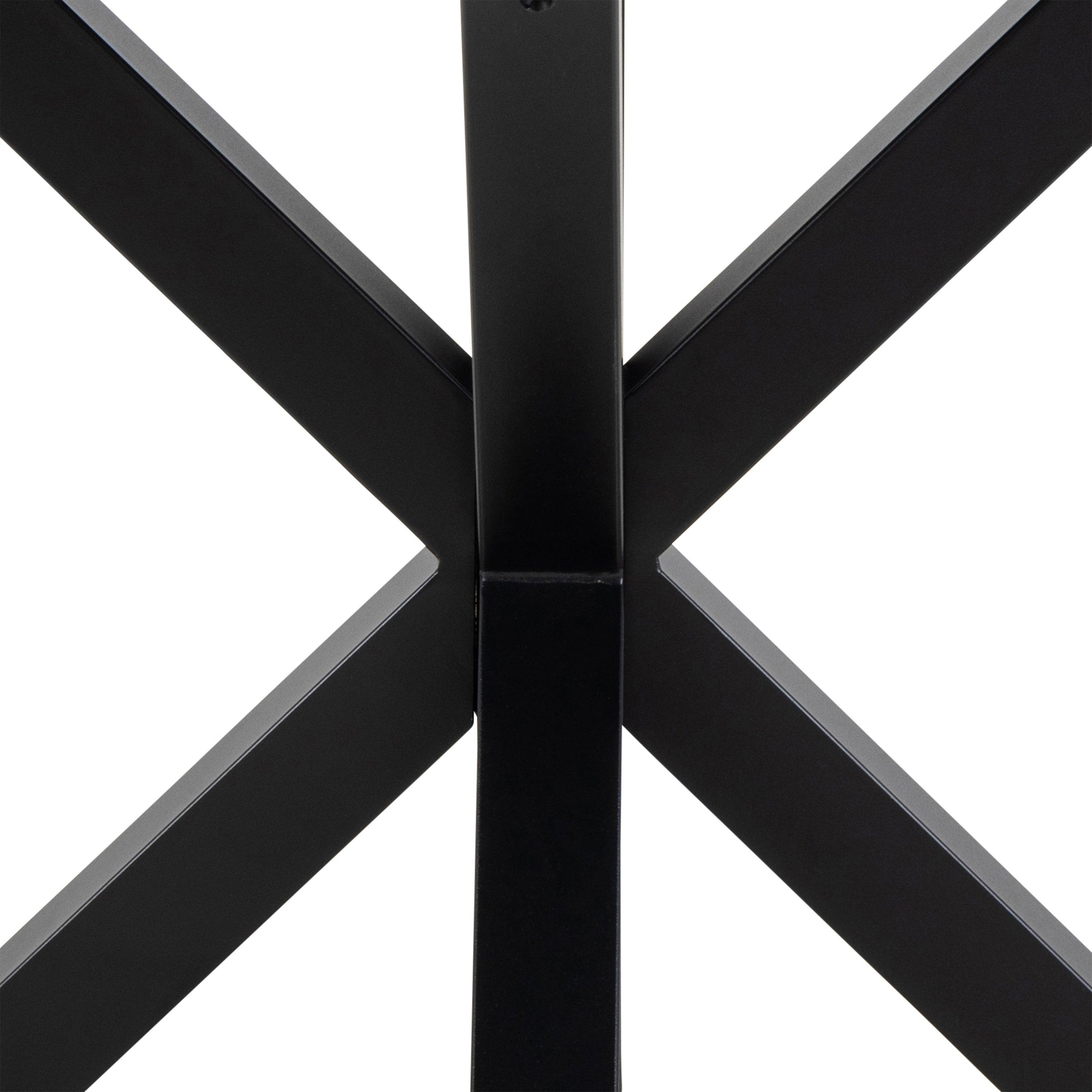 Halo Round Dining Table with Ceramic Top - YANDZ HOME