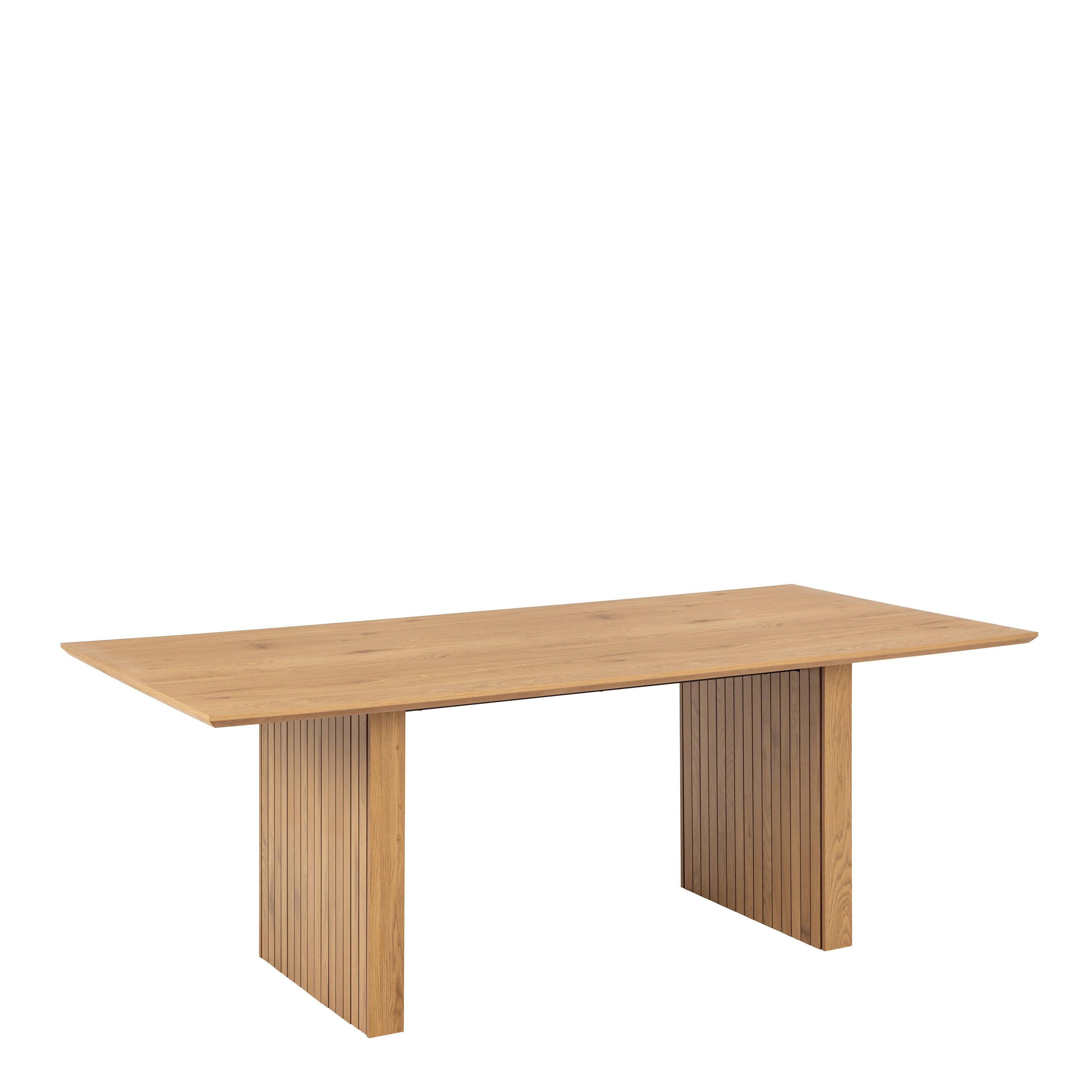 Solimo Rectangular Dining Table in Oak - YANDZ HOME