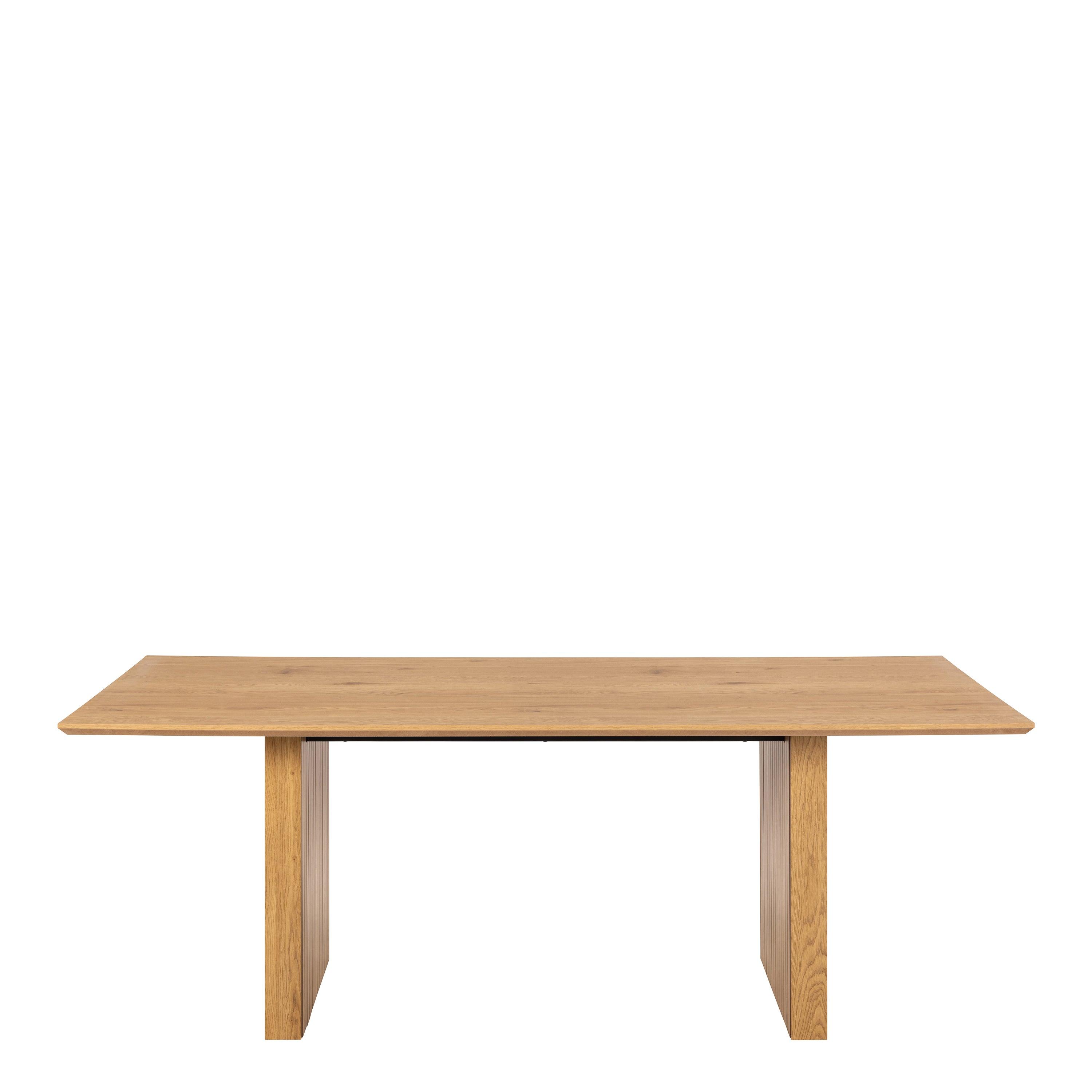 Solimo Rectangular Dining Table in Oak - YANDZ HOME