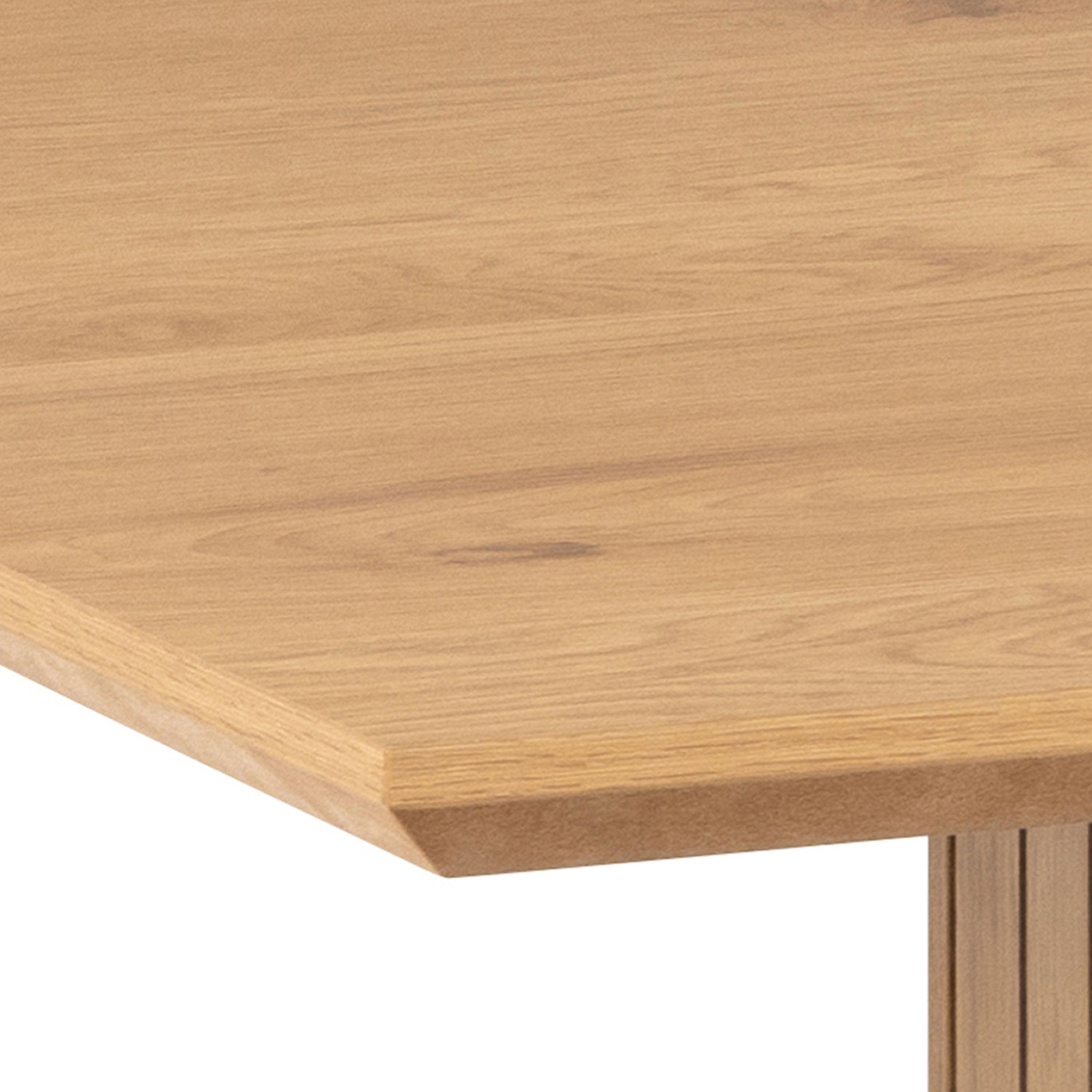 Solimo Rectangular Dining Table in Oak - YANDZ HOME