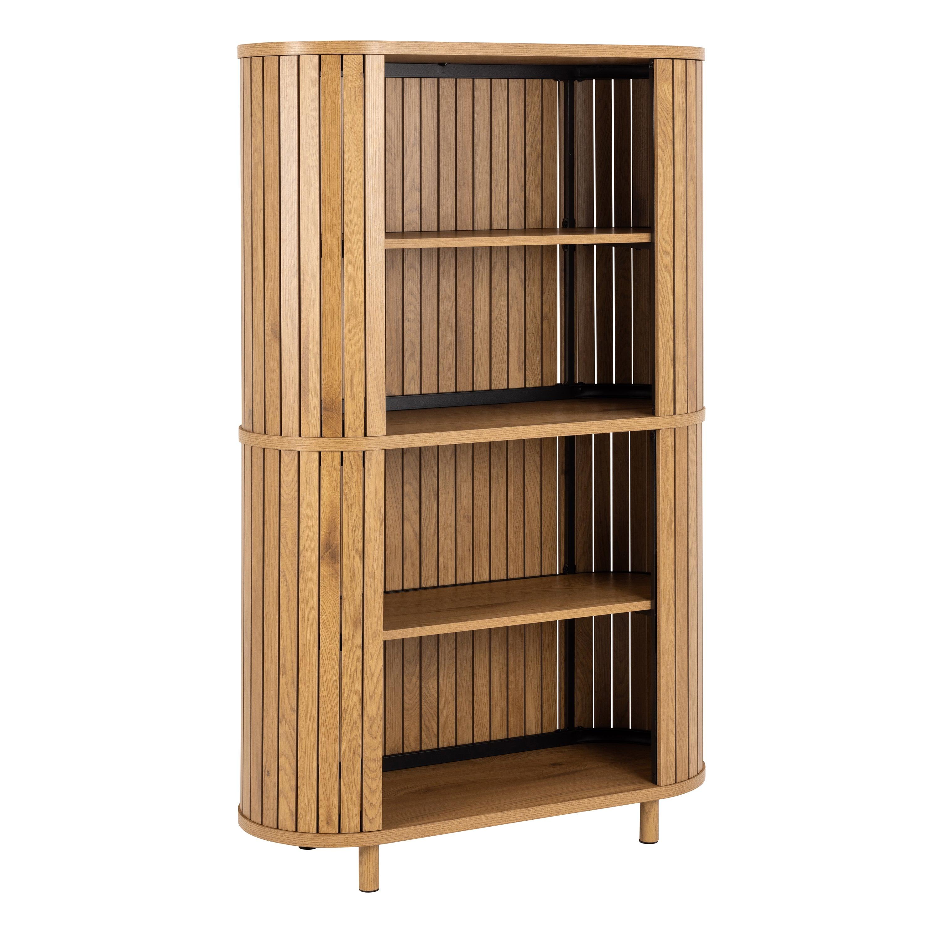 Freya Bookcase in Oak - YANDZ HOME