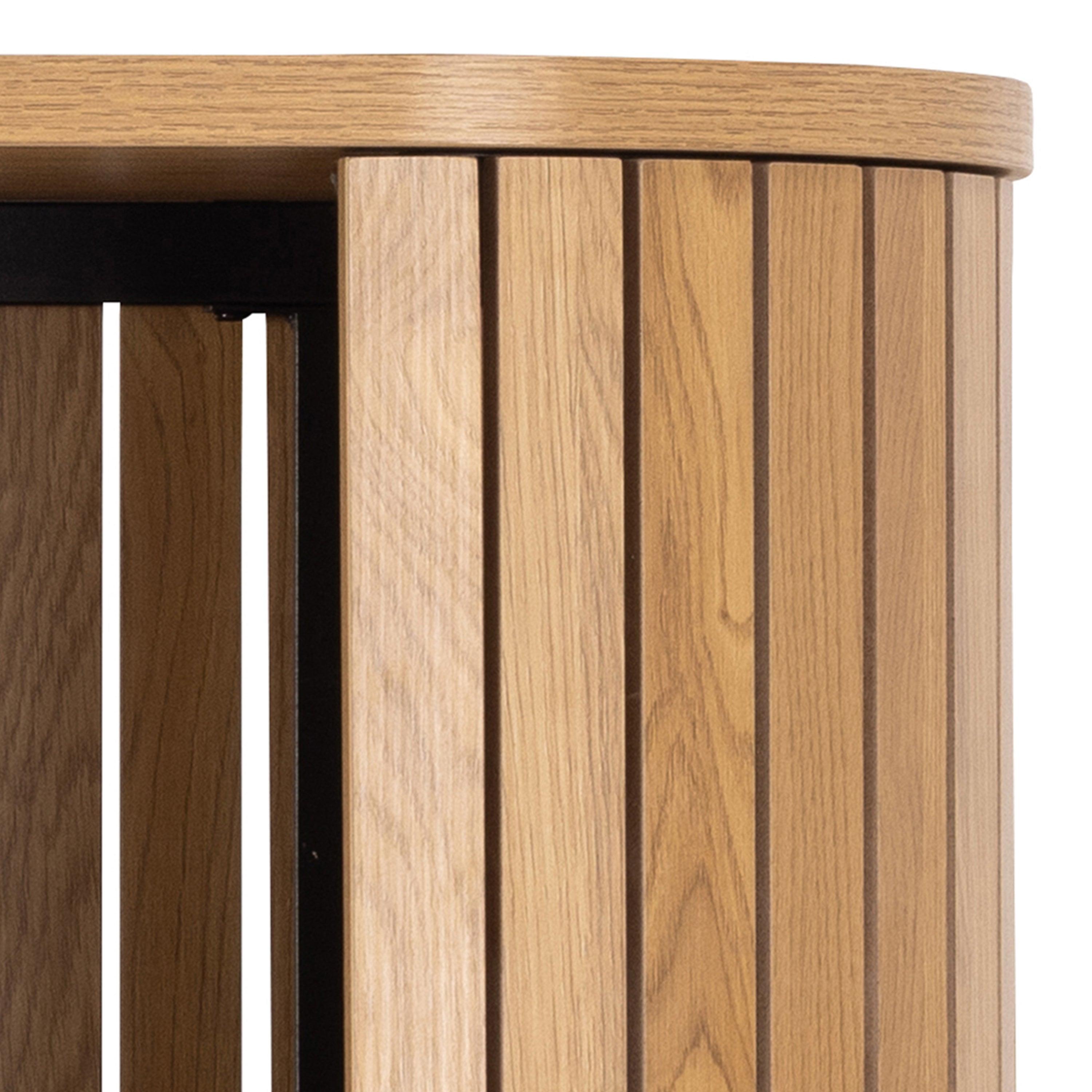 Freya Bookcase in Oak - YANDZ HOME