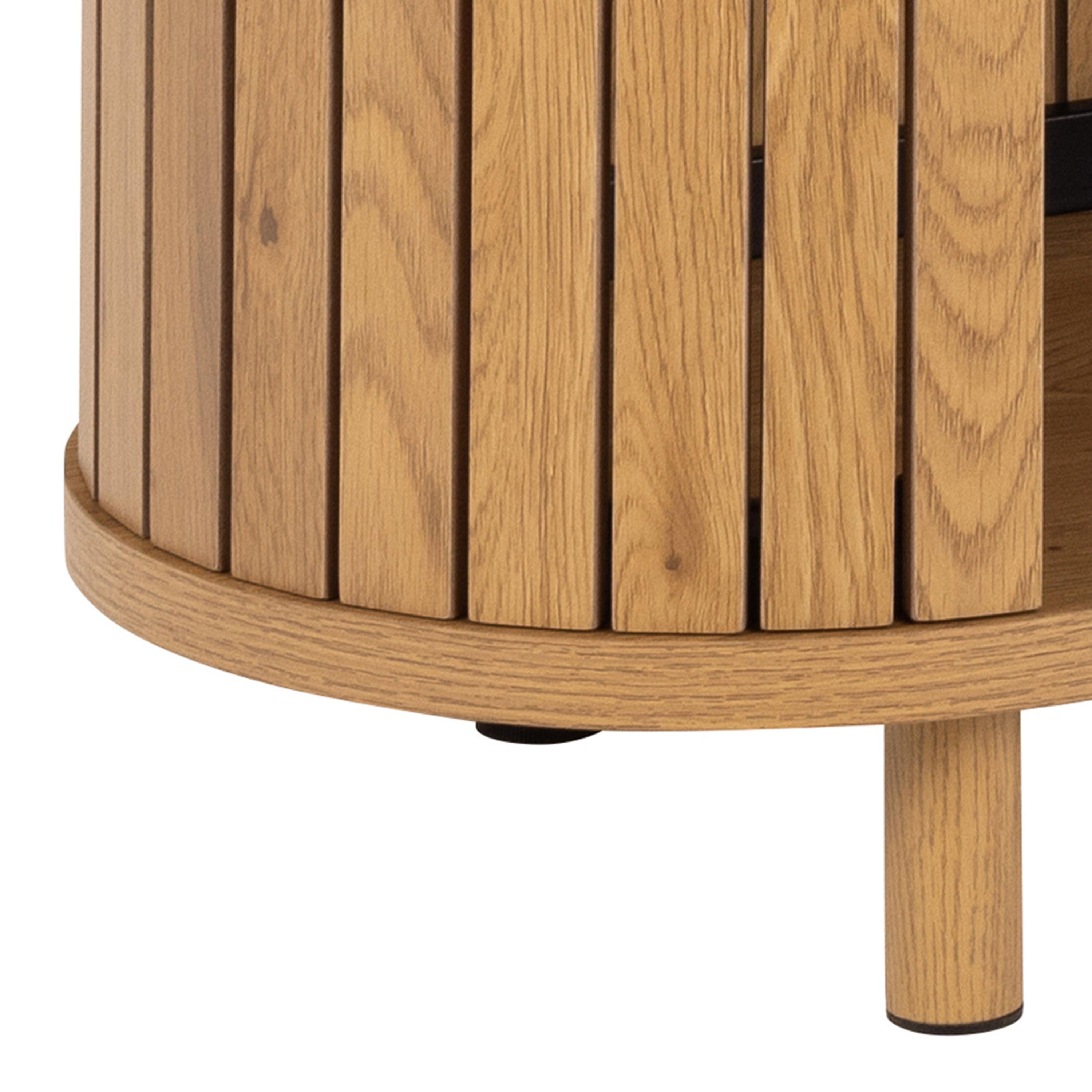 Freya Bookcase in Oak - YANDZ HOME