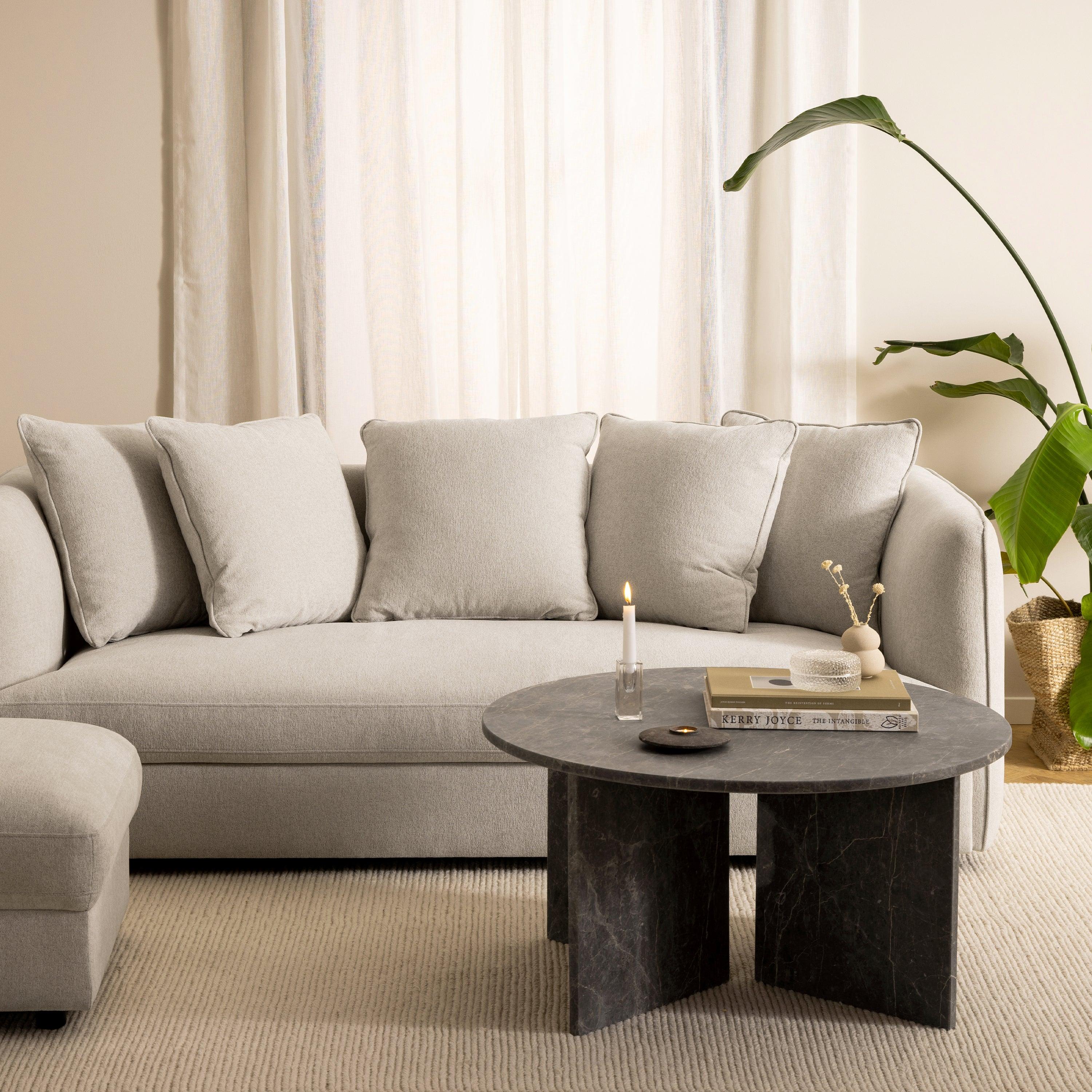 Luna Round Coffee Table - YANDZ HOME